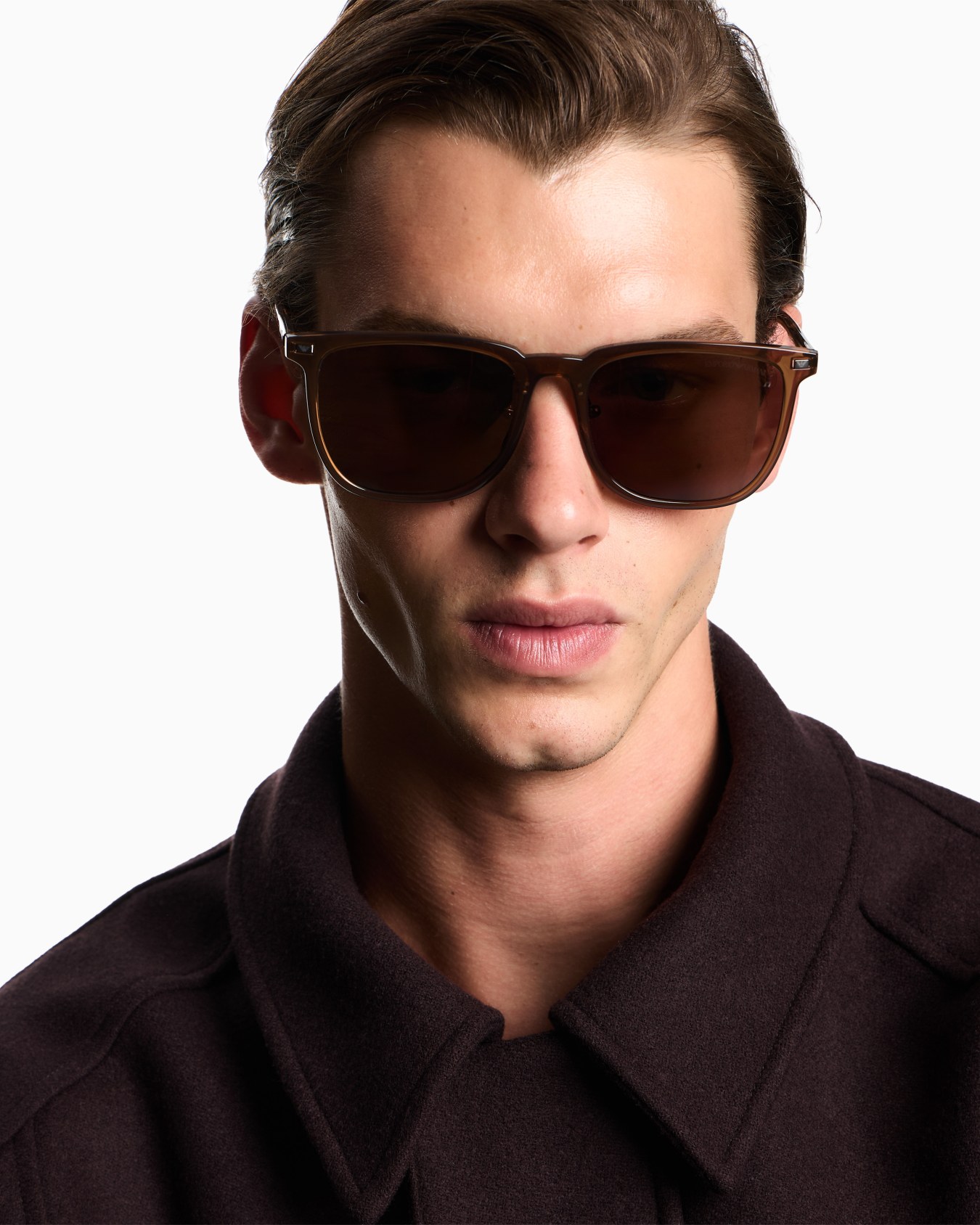 Eckige Unisex-Sonnenbrille Folie 6