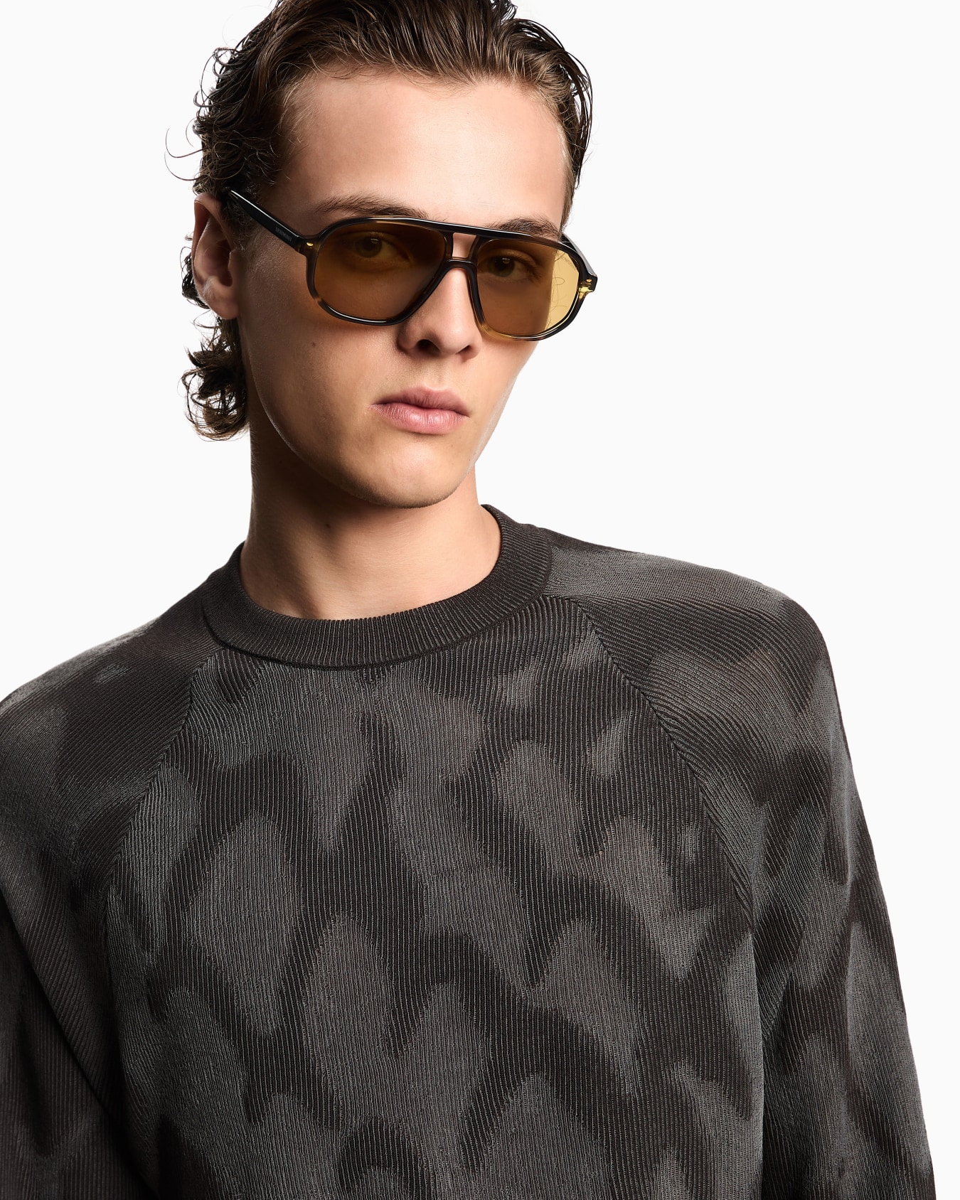 Occhiali da sole da uomo forma pilot Slide 1