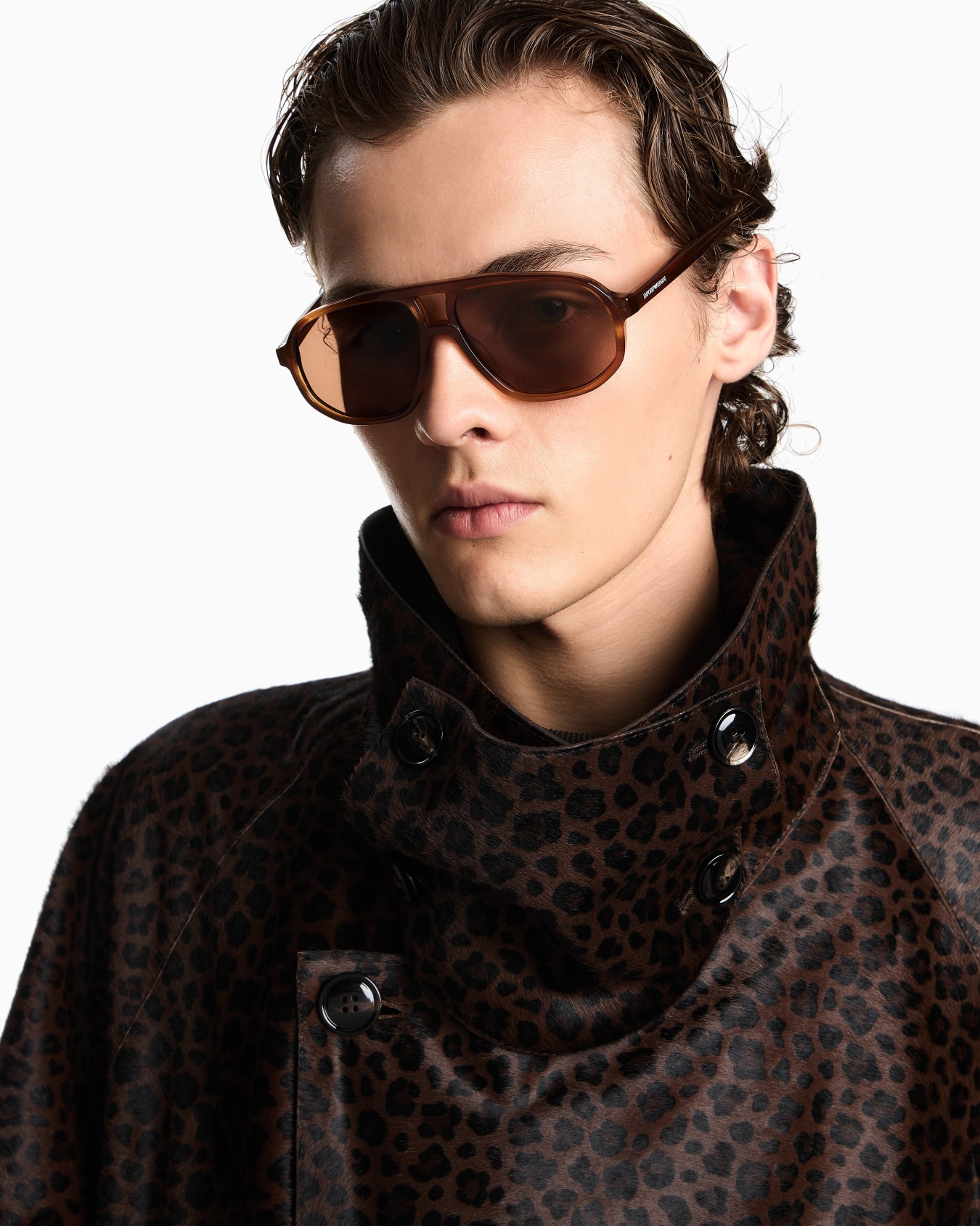 Occhiali da sole da uomo forma pilot Slide 1