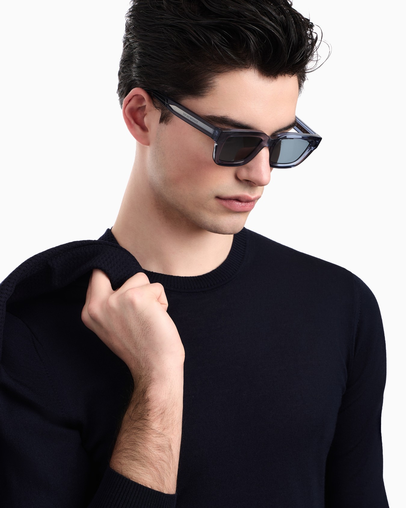 Occhiali da sole da uomo forma squadrata Slide 1