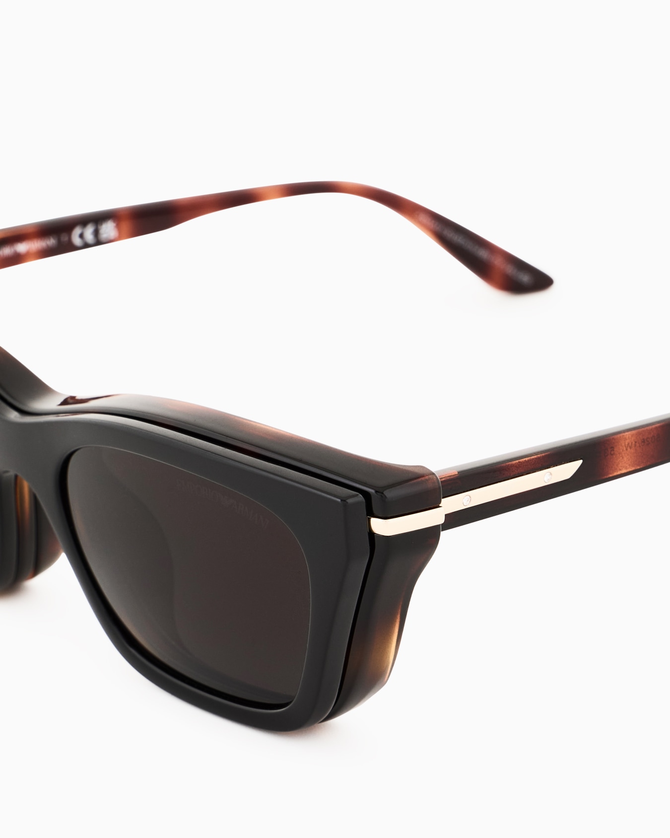 Lunettes de soleil pour femme forme œil-de-chat avec verres clipsés Diapositive 4