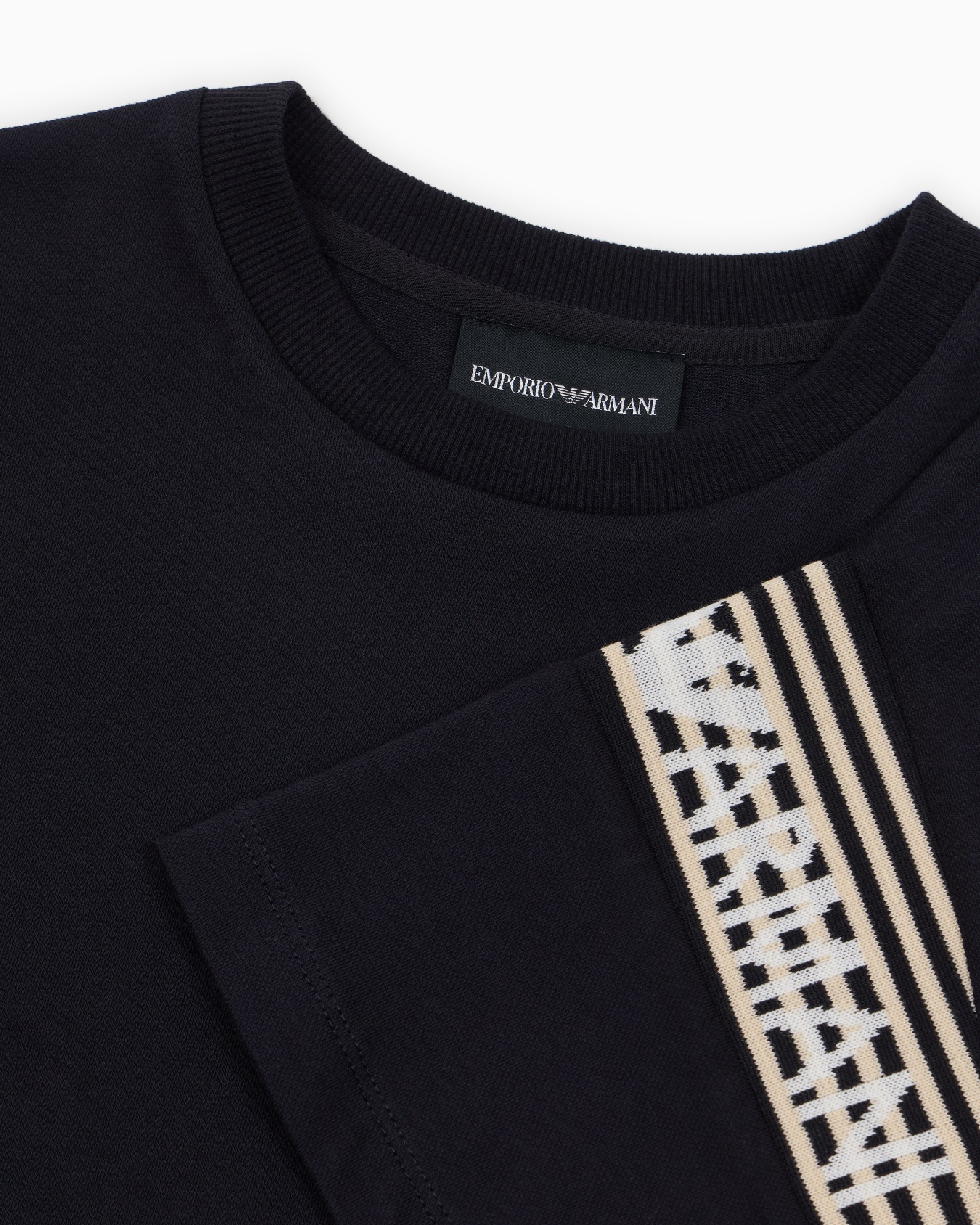 ASV Oversized-fit jersey T-shirt with logo band  Slide 1