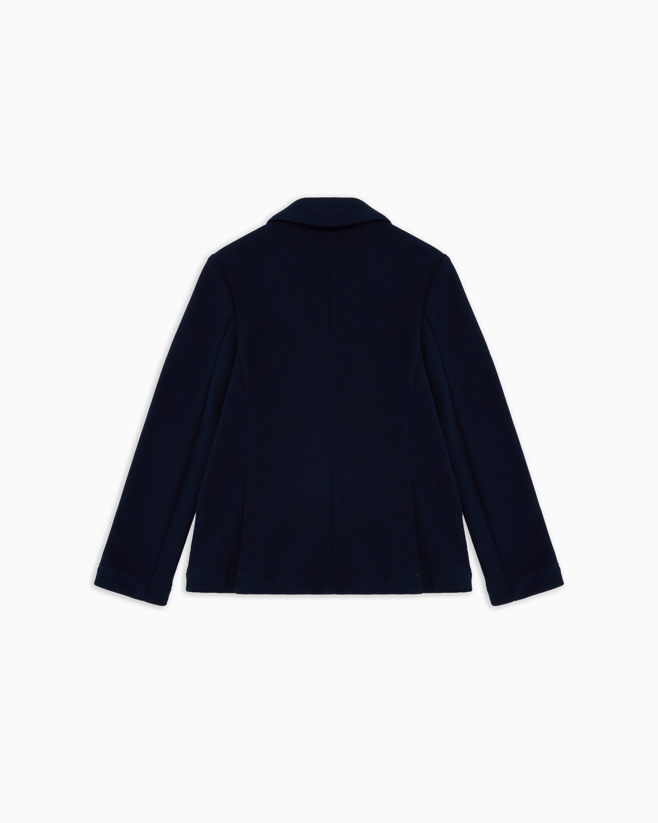 Chaqueta de abotonadura sencilla de punto piqué Diapositiva 2