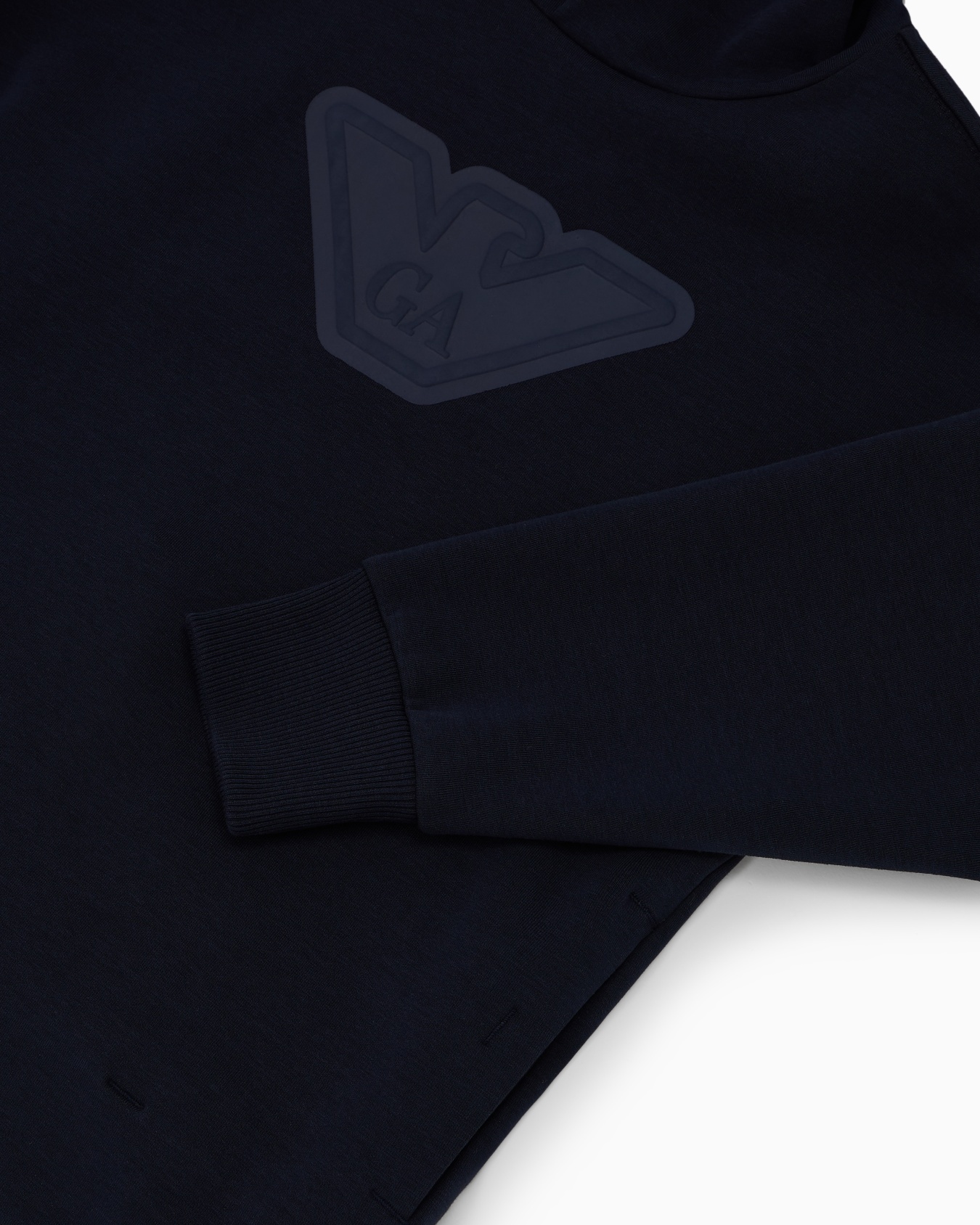 ASV Hooded sweatshirt with oversized logo  Slide 1