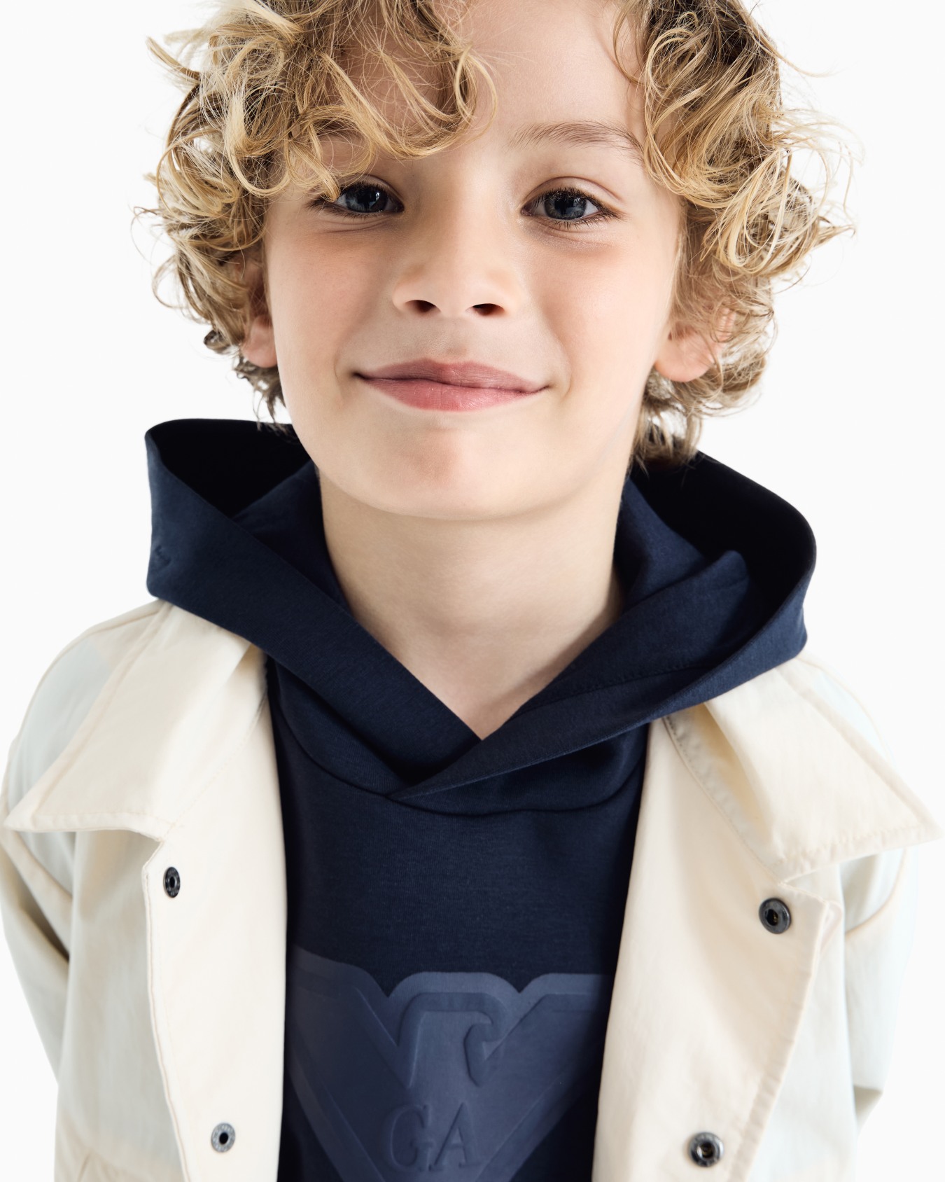 ASV Hooded sweatshirt with oversized logo  Slide 3