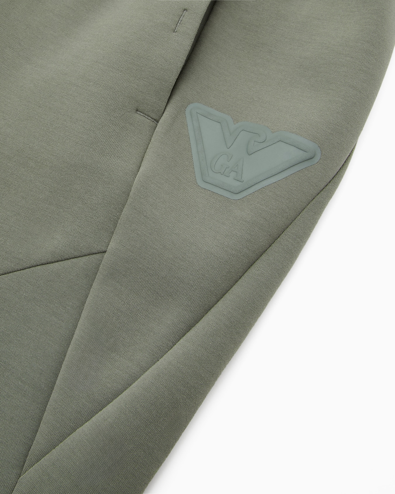 ASV Joggers with drawstring and rubberised logo Slide 1