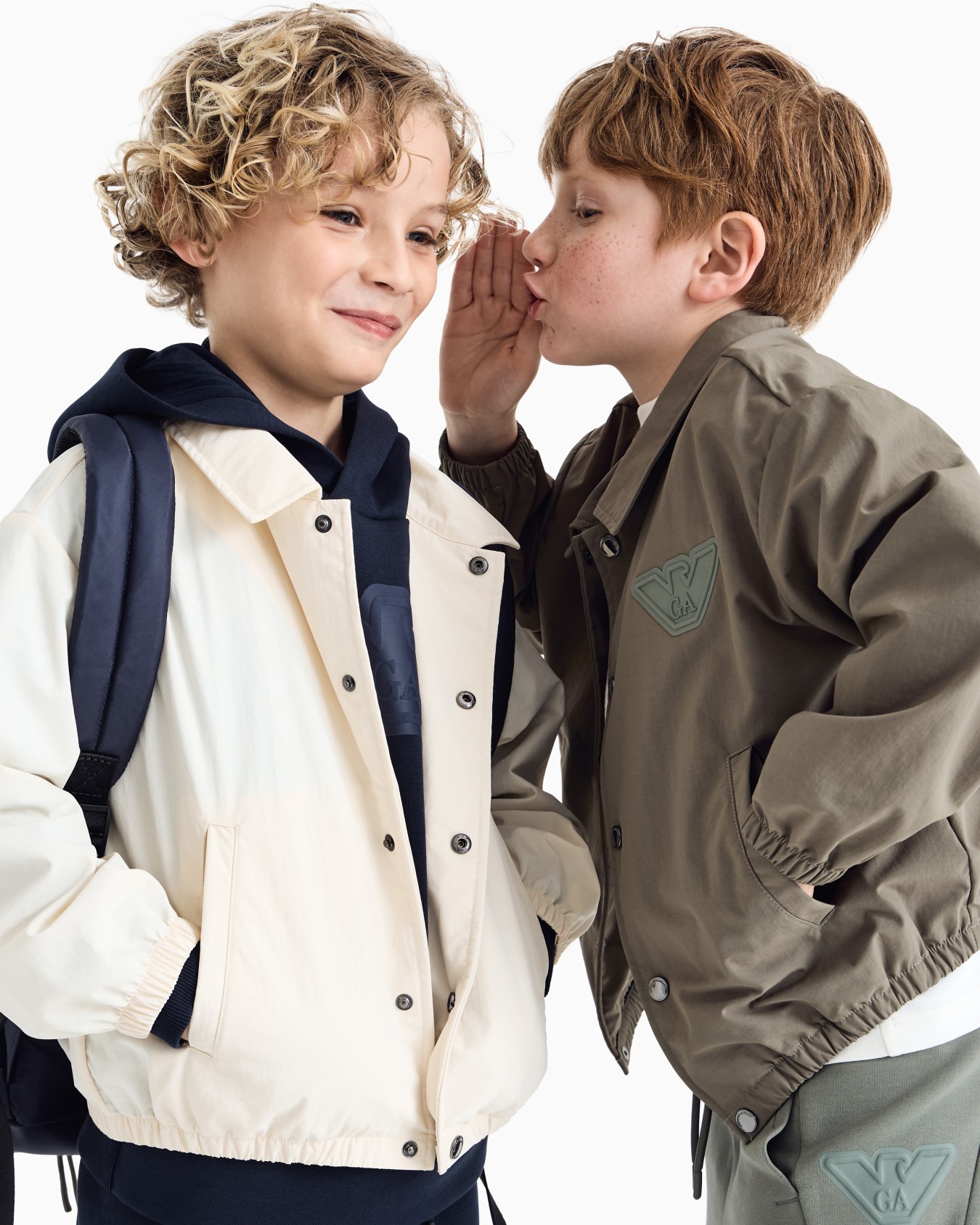 ASV Joggers with drawstring and rubberised logo Slide 3