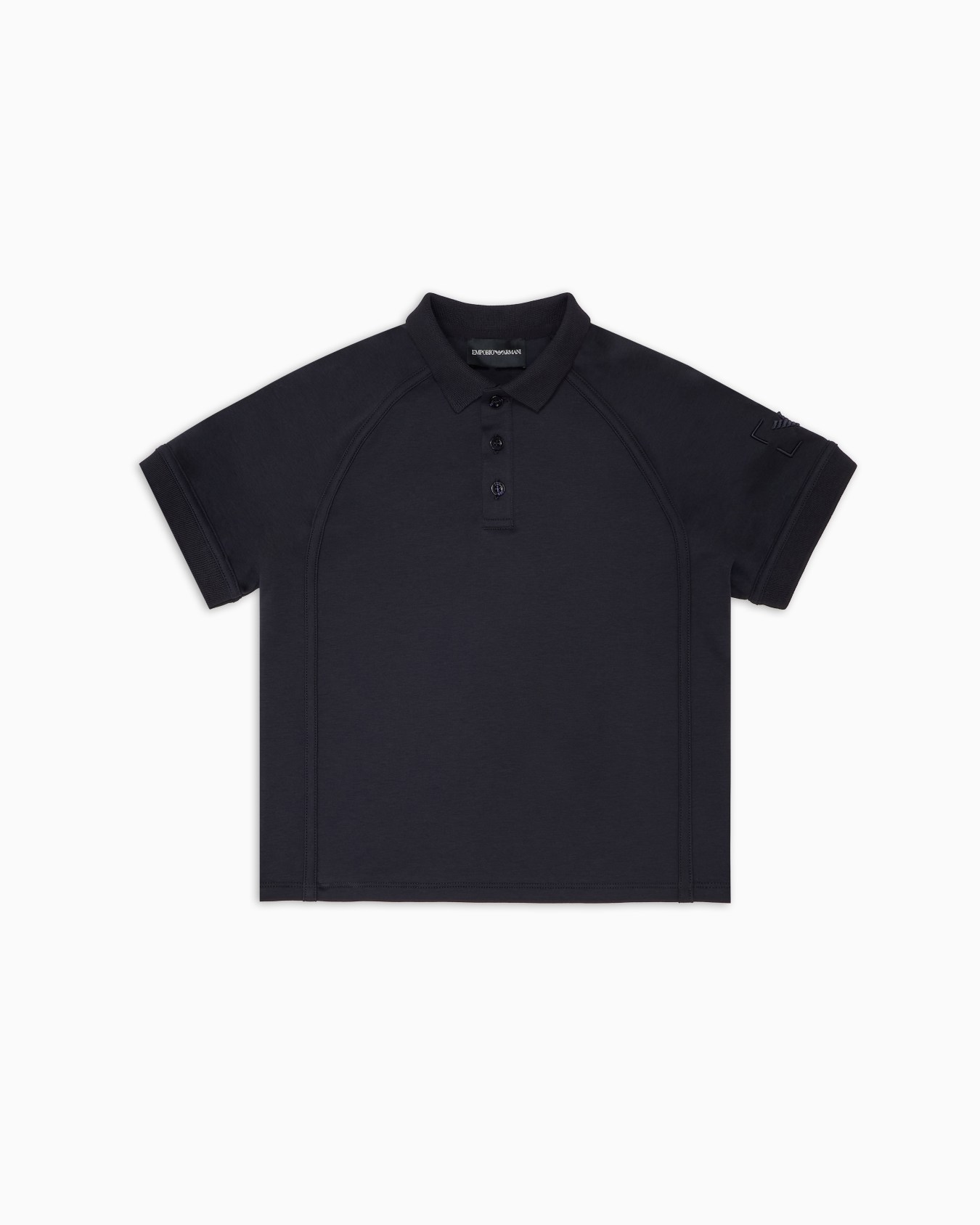 Polo en jersey avec logo brodé Diapositive 0