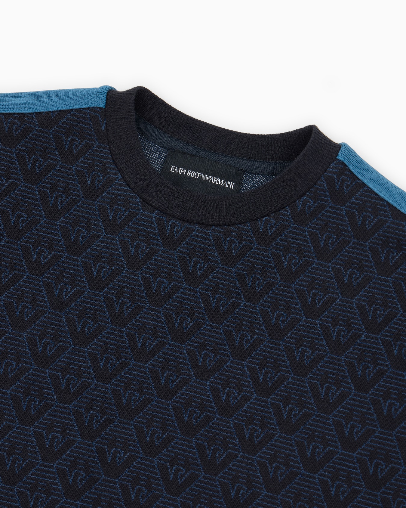 ASV Tシャツ ジャカードジャージー オールオーバーイーグル スライドする 1