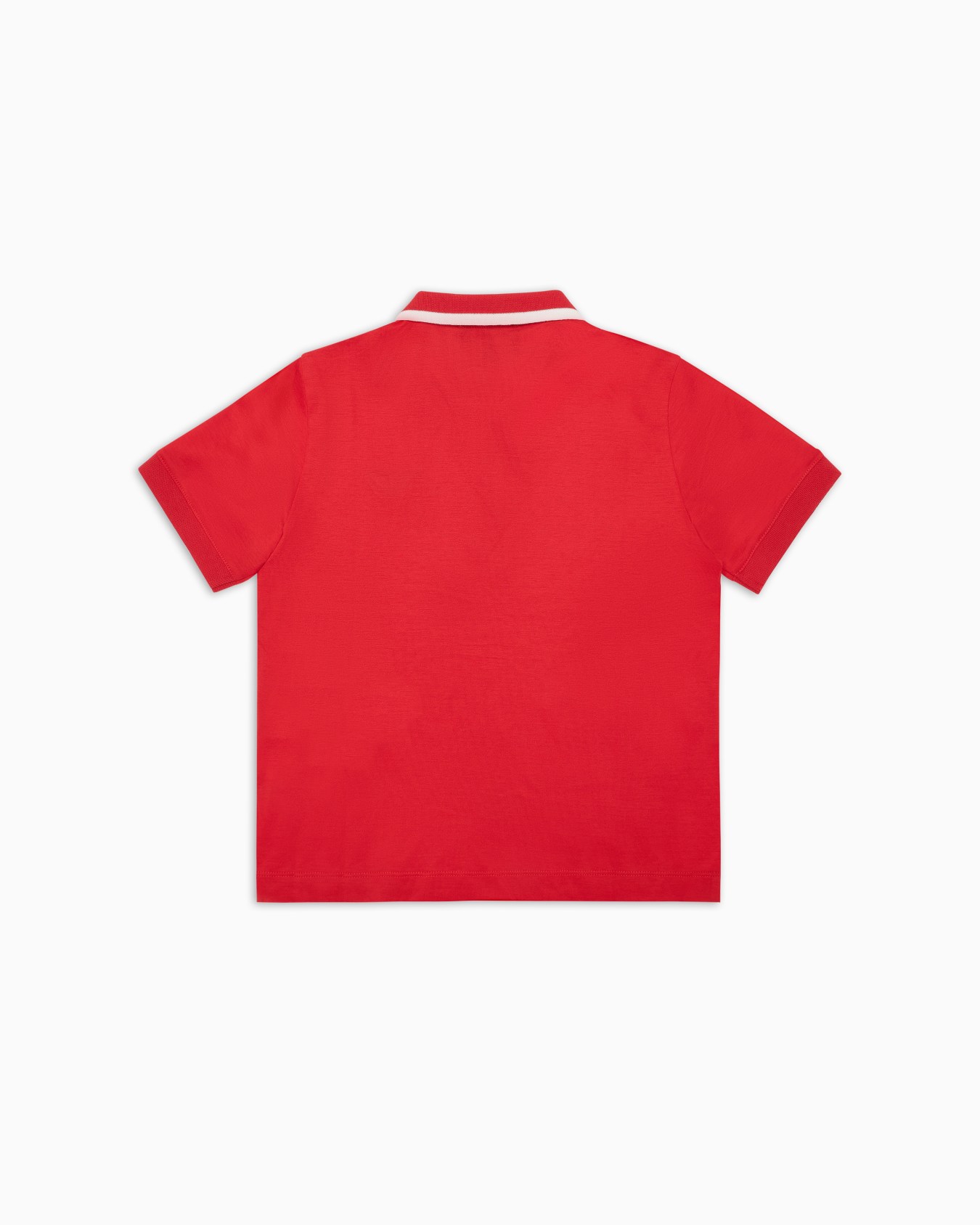 ASV Lyocell blend jersey polo shirt with logo embroidery Slide 2