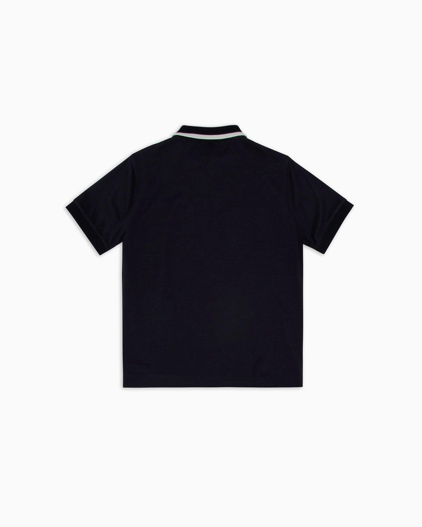ASV Lyocell blend jersey polo shirt with logo embroidery Slide 2