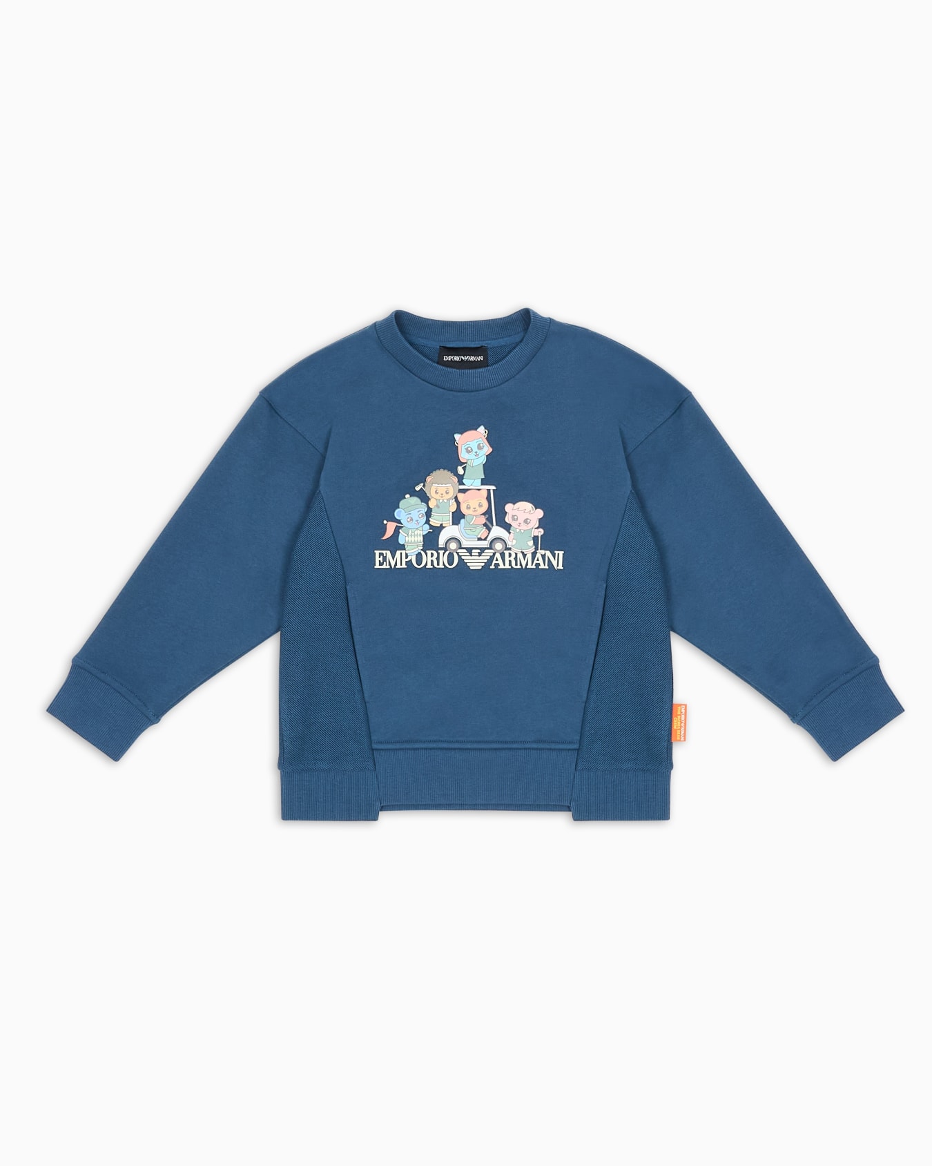 ASV スウェットシャツ オーガニックジャージー マンガベアクループリント スライドする 0