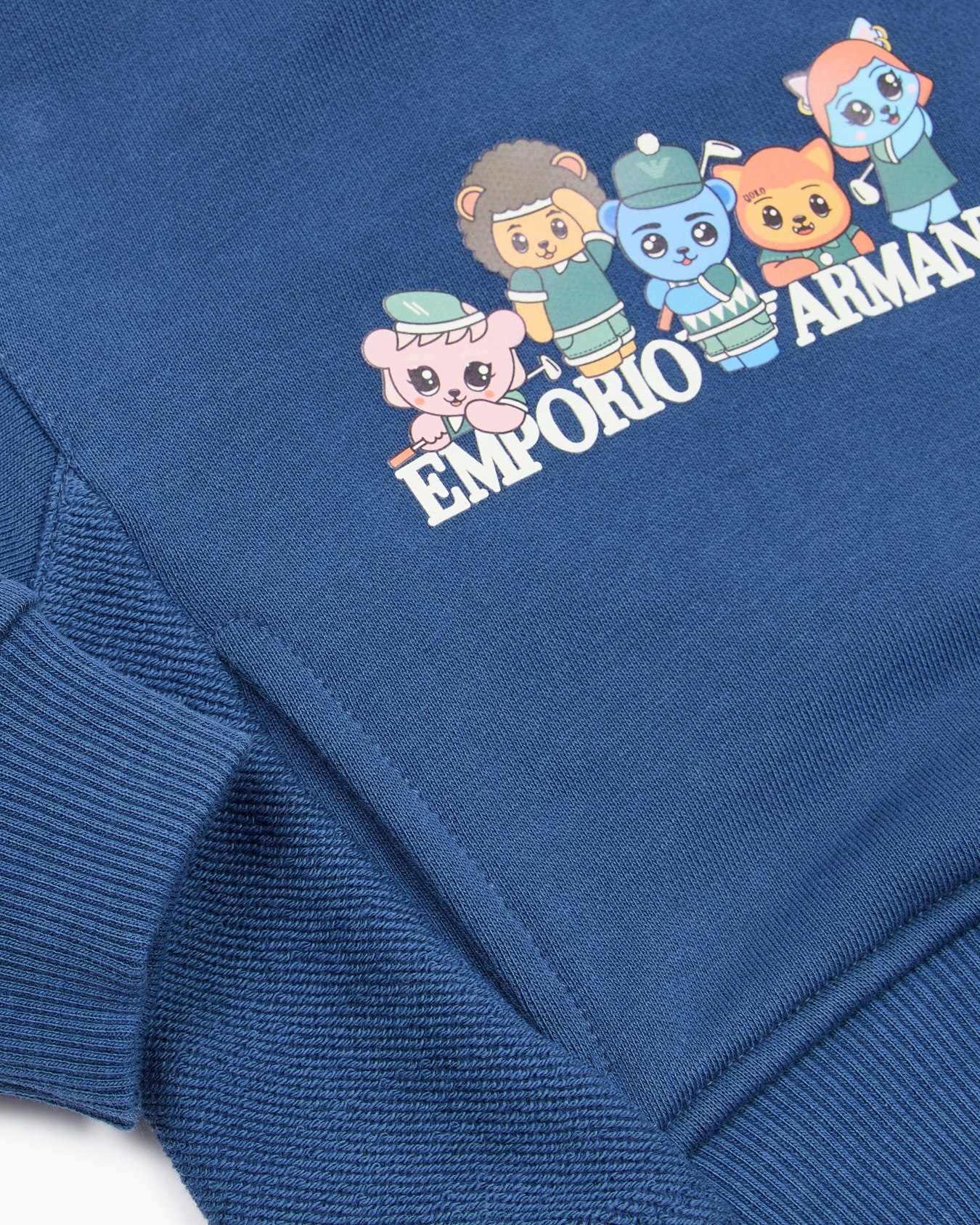 ASV organic jersey sweatshirt with Manga Bear Crew print Slide 1