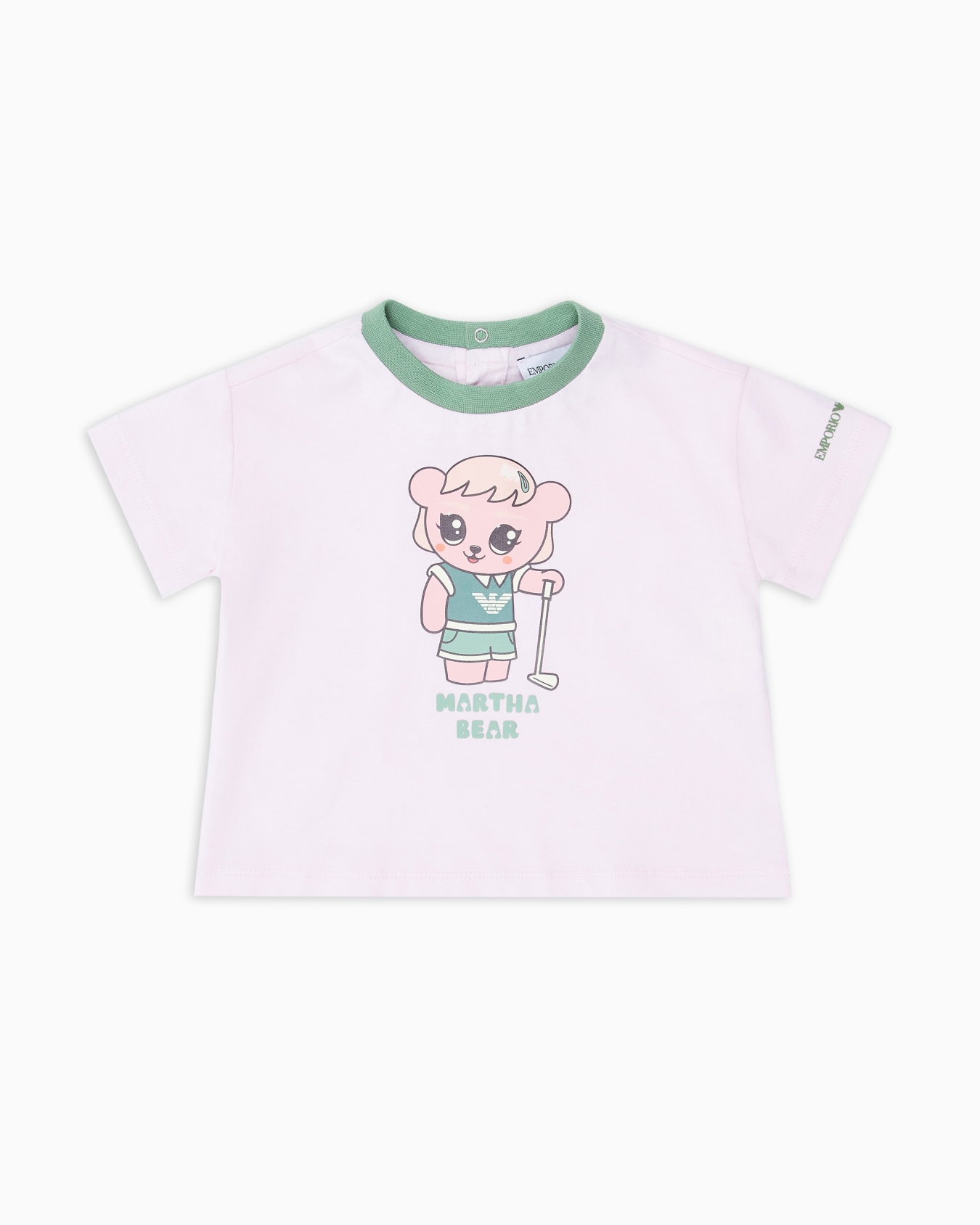 ASV organic-jersey T-shirt with Manga Bear Crew print Slide 0