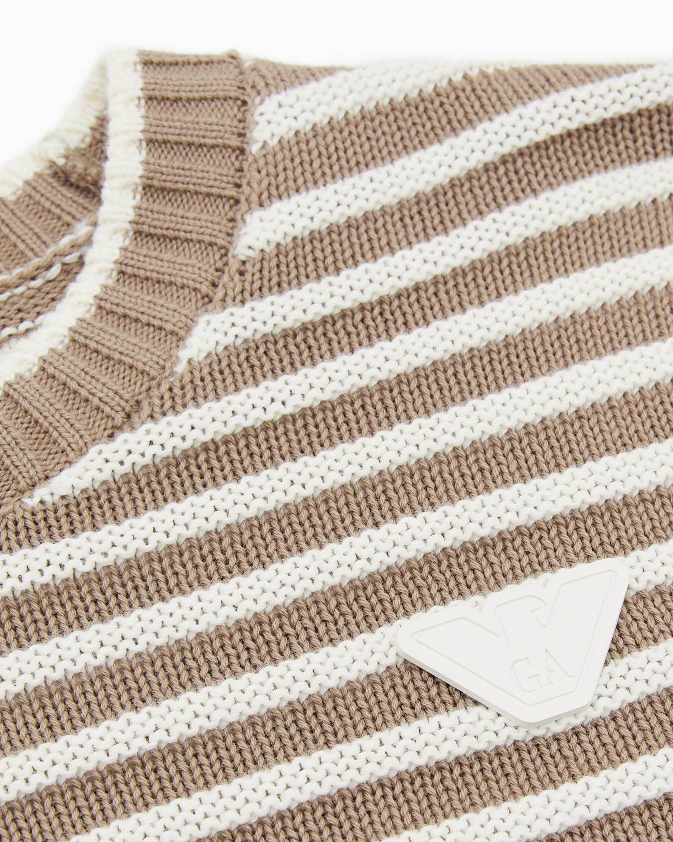 Maglione con motivo a righe Slide 1