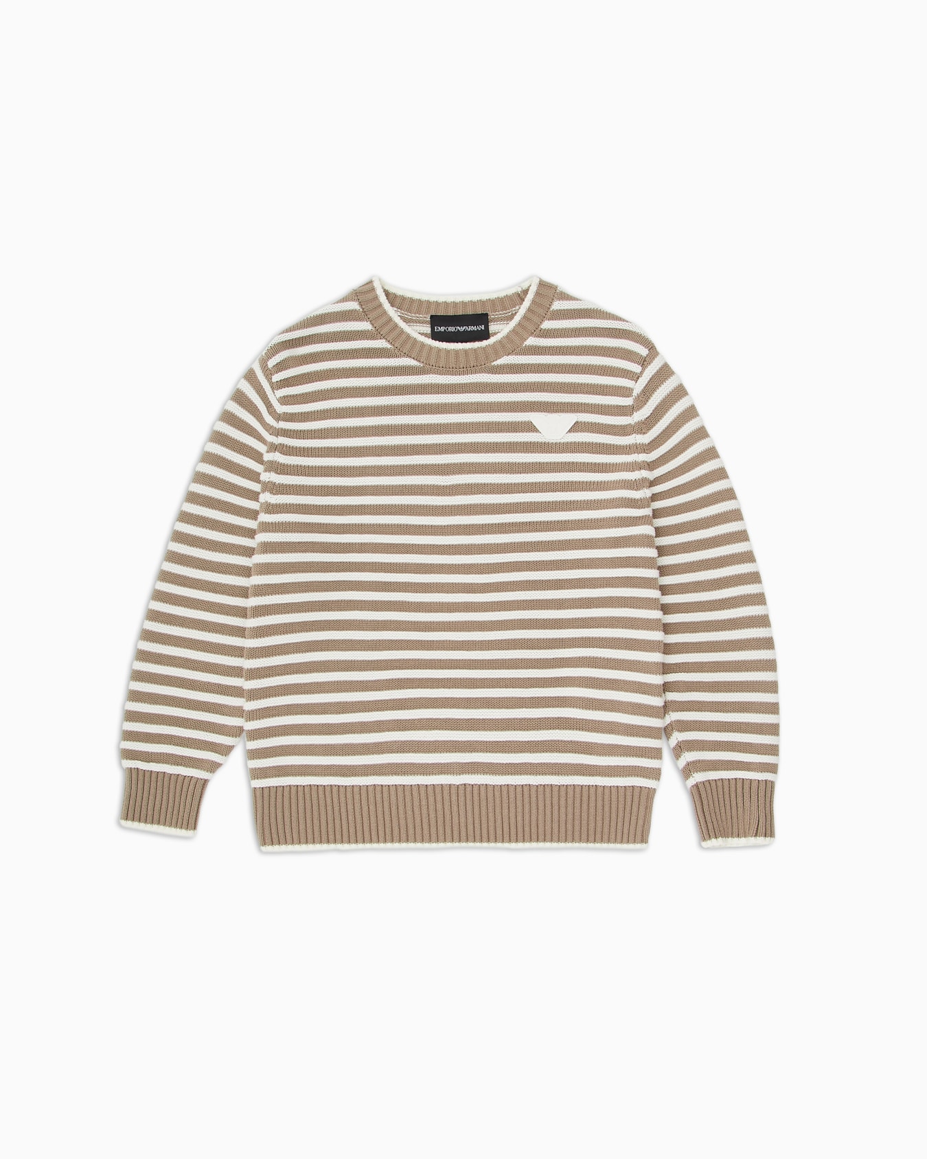 Maglione con motivo a righe Slide 0