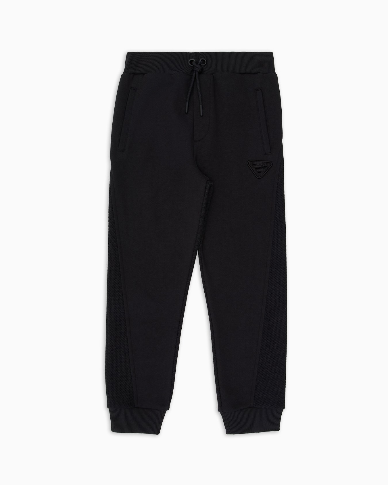 ASV Piqué-jersey joggers with embroidered logo Slide 0