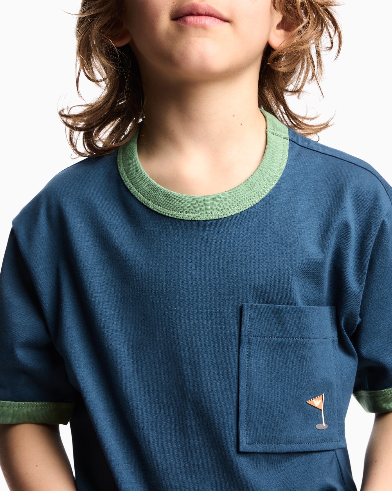 ASV organic-jersey T-shirt with oversized back Manga Bear Crew print Slide 5