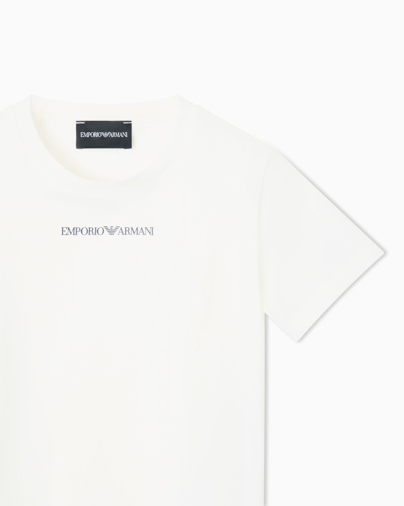 Jersey T-shirt with logo Slide 1
