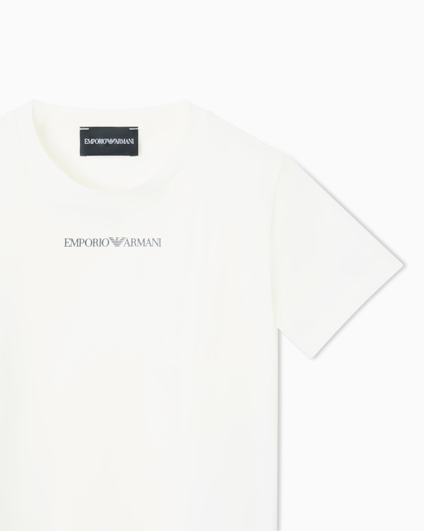 Jersey T-shirt with logo Slide 1