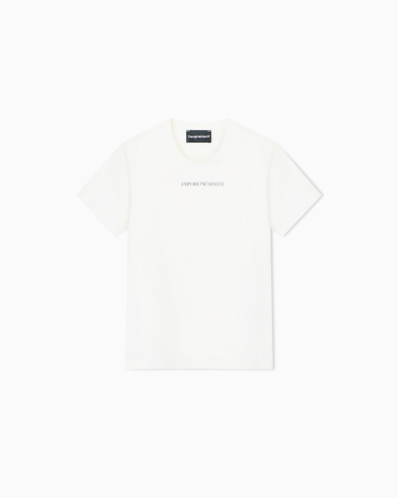 Jersey T-shirt with logo Slide 0