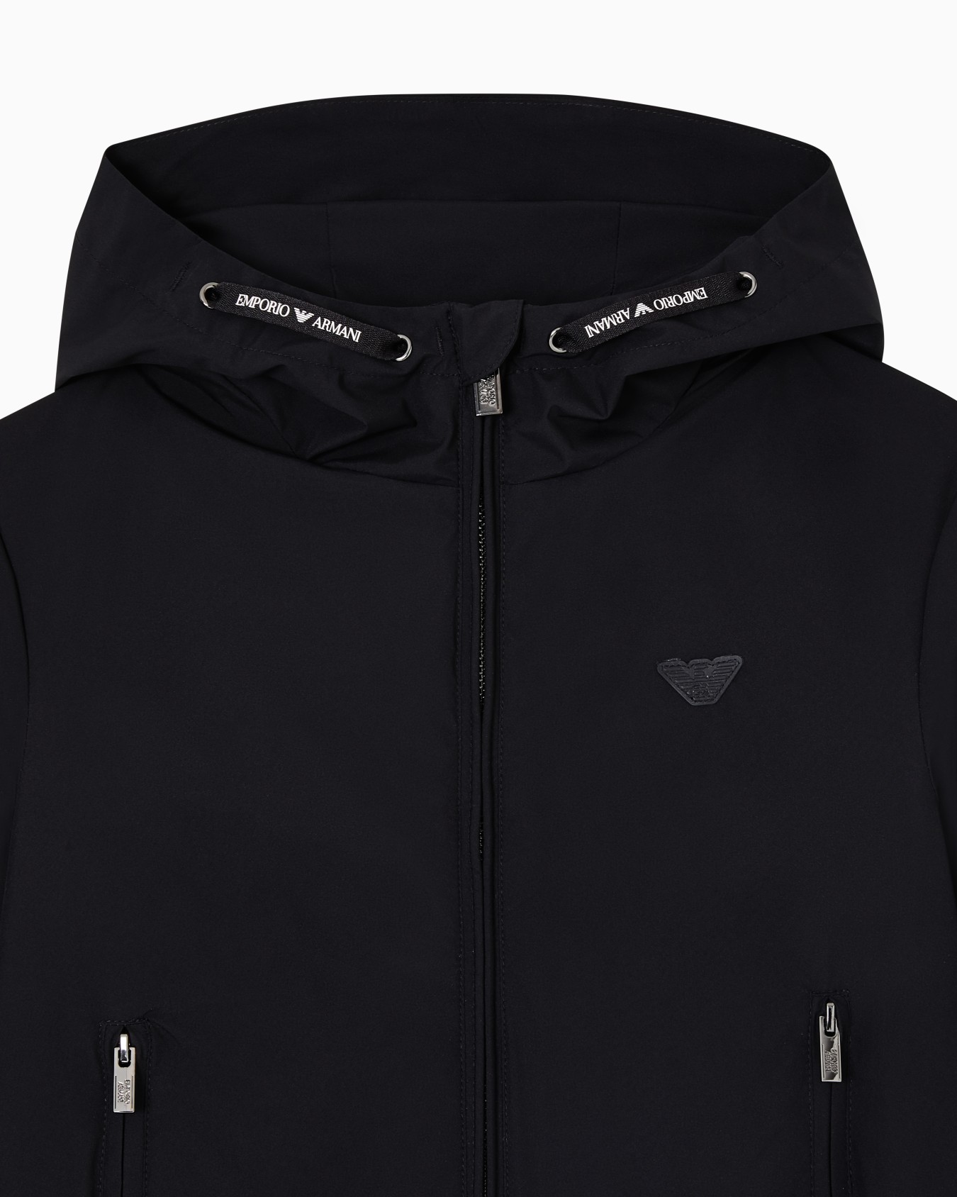 Blouson en nylon avec capuche Diapositive 1