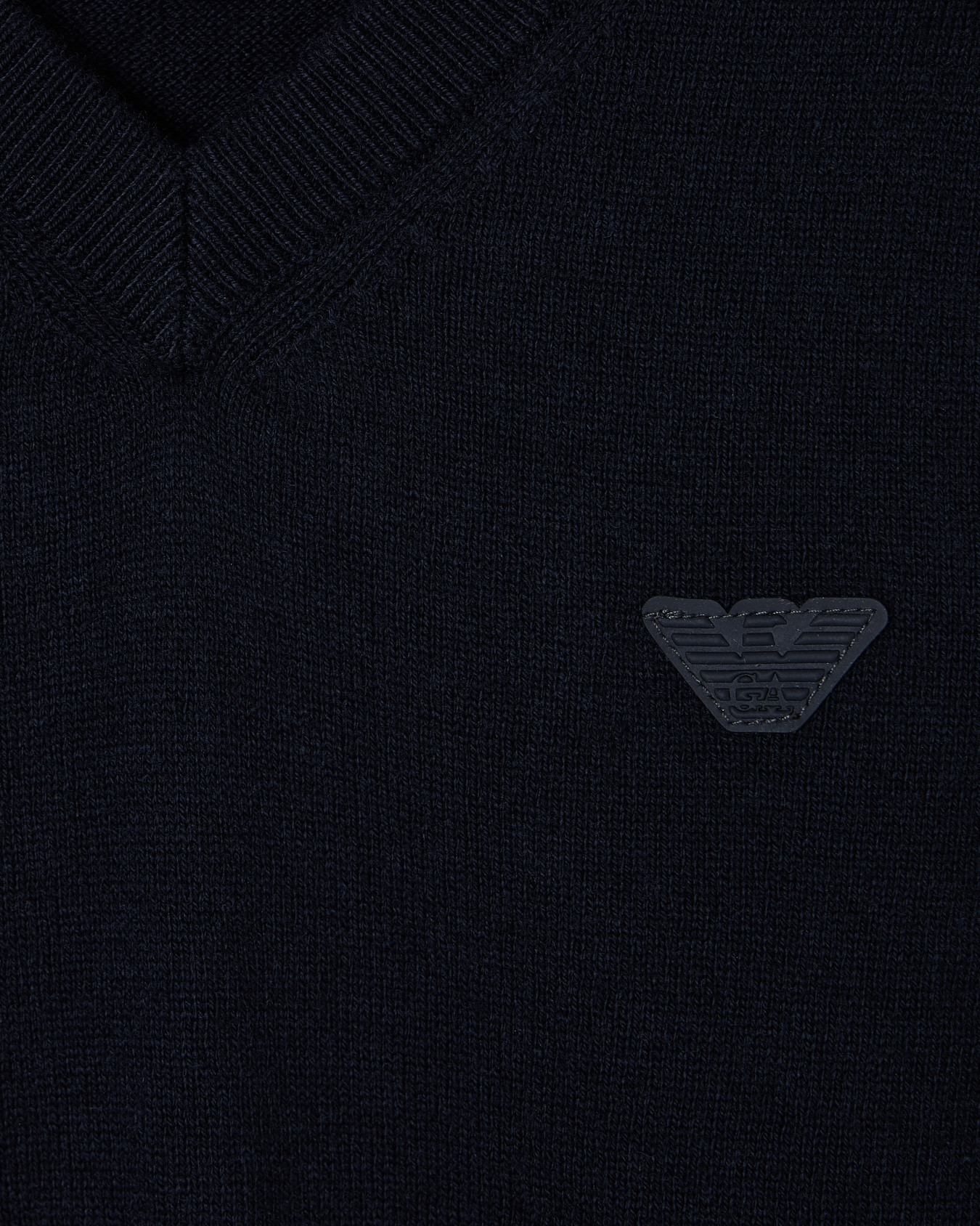 ASV Weste mit V-Ausschnitt aus Wollmischgewebe  Folie 1