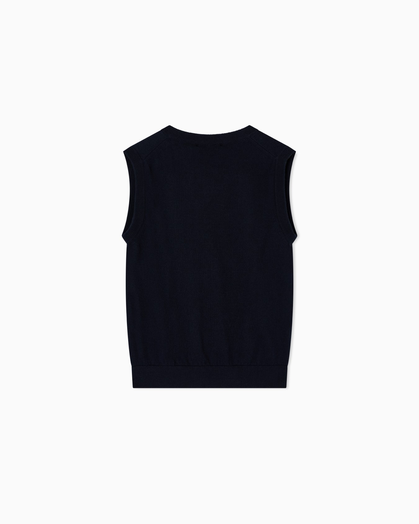 ASV Wool-blend V-neck waistcoat  Slide 2