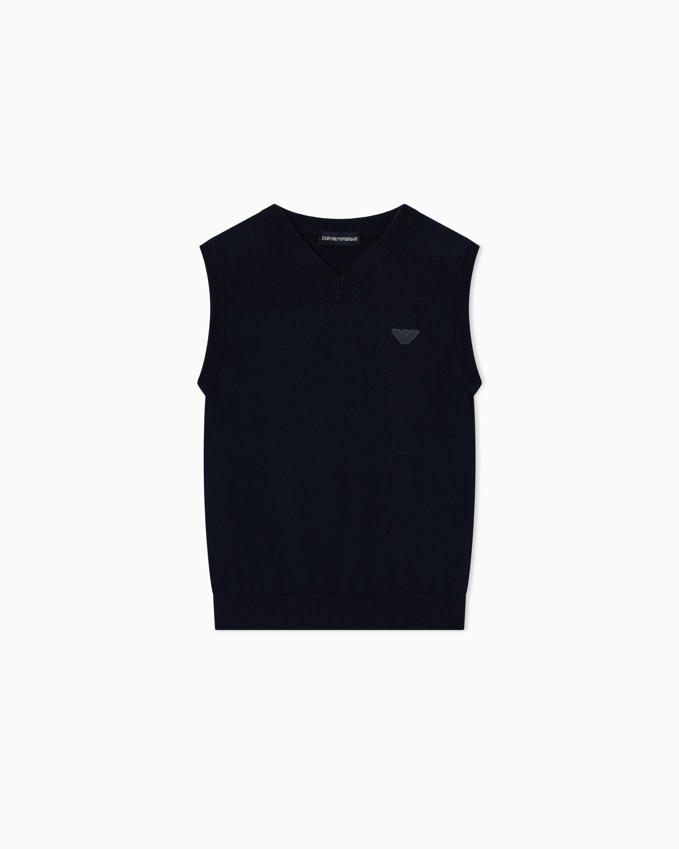 ASV Weste mit V-Ausschnitt aus Wollmischgewebe  Folie 0