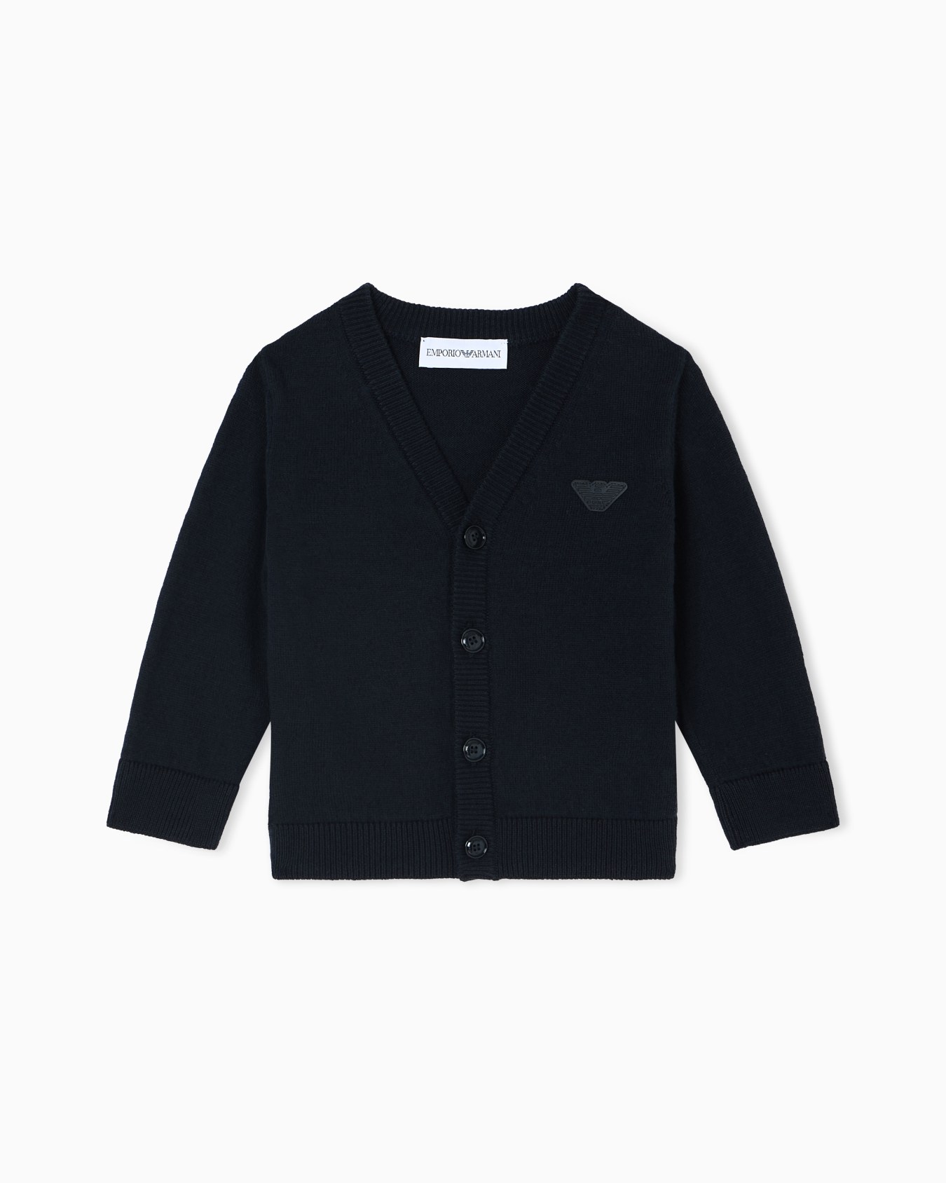 ASV organic cotton-blend V-neck cardigan Slide 0