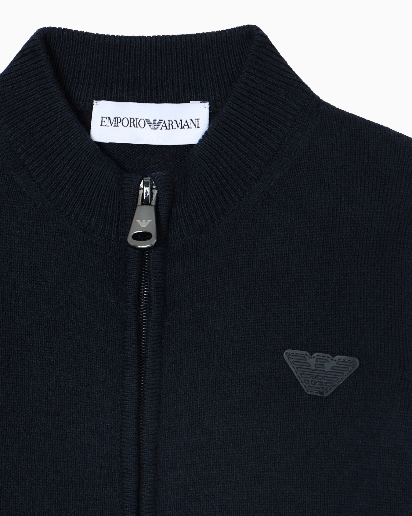 ASV organic cotton-blend zip-up jumper Slide 1