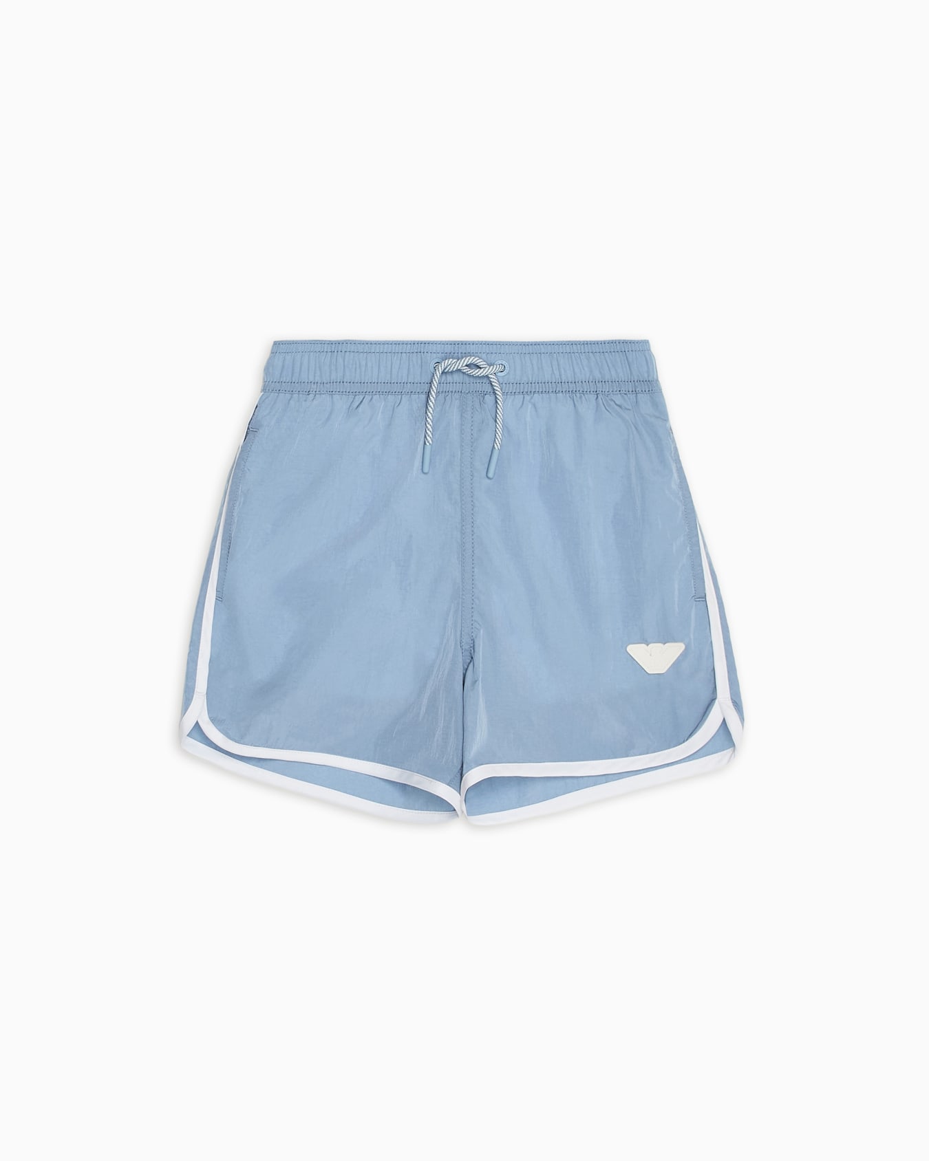 Swim shorts with logo patch Slide 0