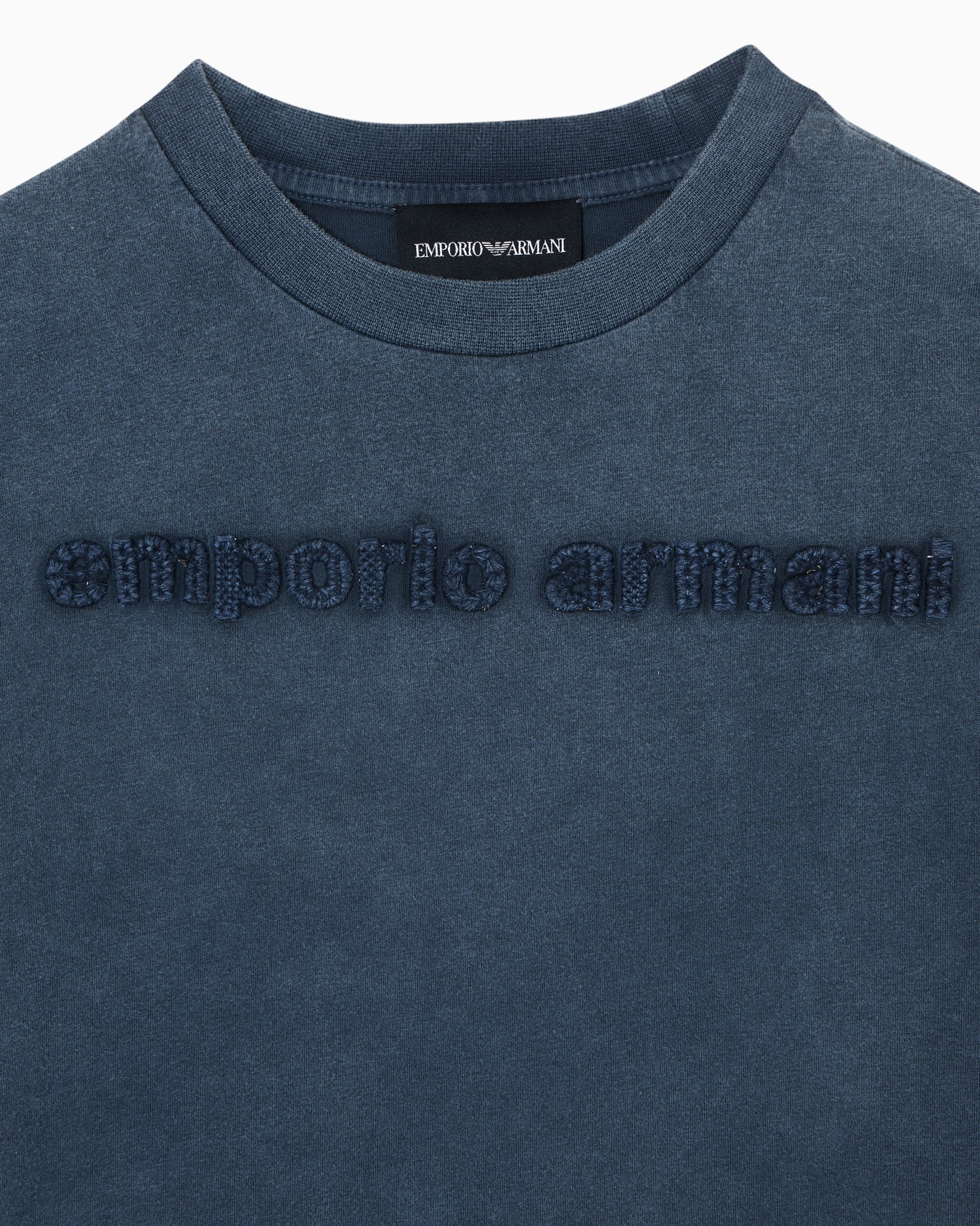 Oversized-fit garment-dyed jersey T-shirt Slide 1