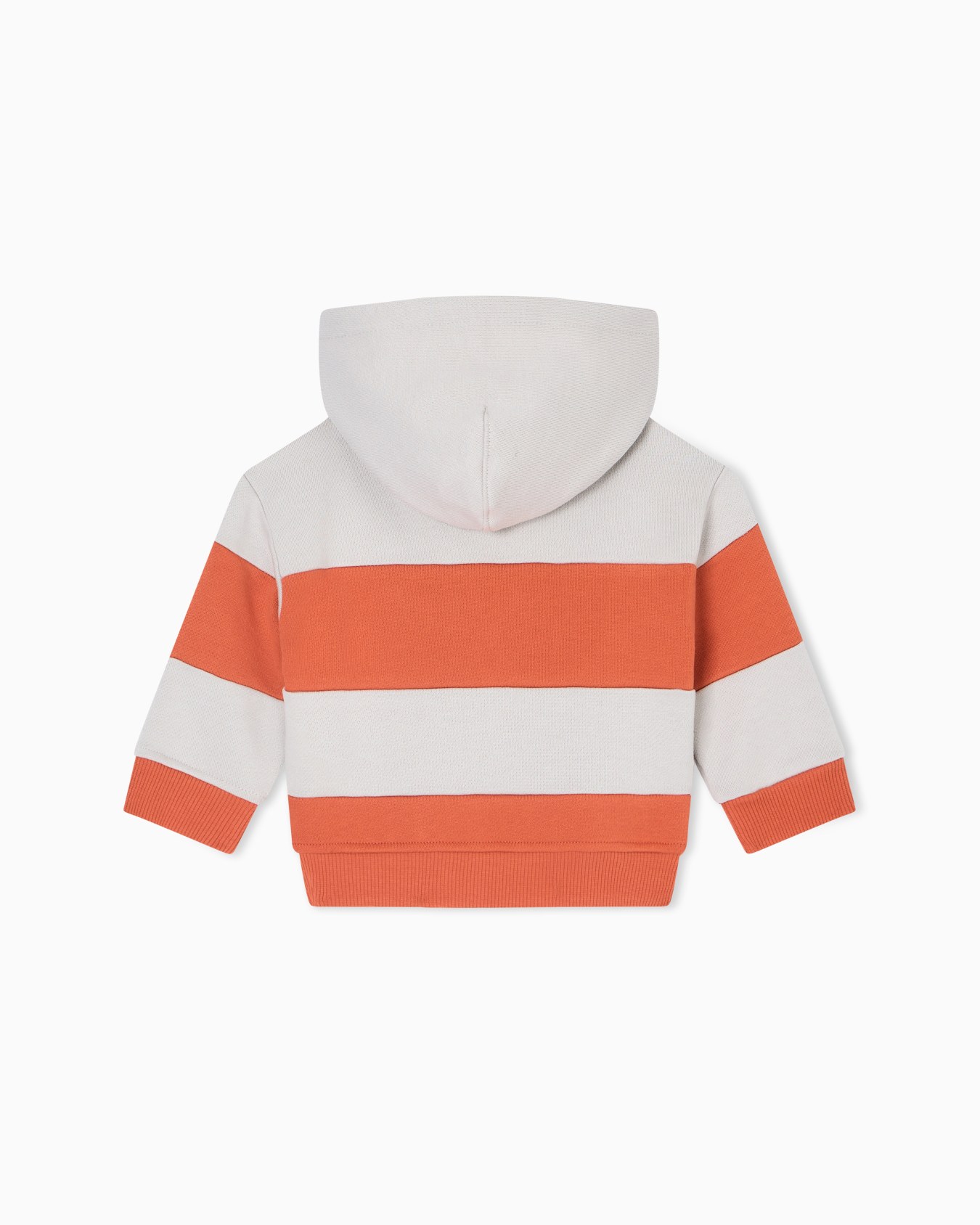 ASV jersey zip-up sweatshirt with a striped motif Slide 2