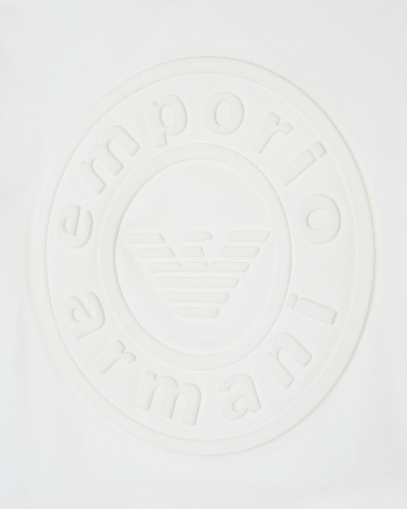 ASV comfort-fit jersey T-shirt with embossed logo Slide 1