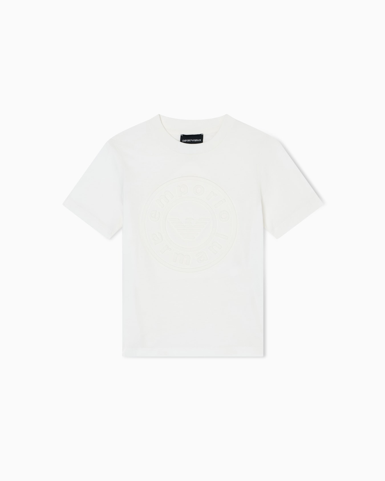 ASV comfort-fit jersey T-shirt with embossed logo Slide 0