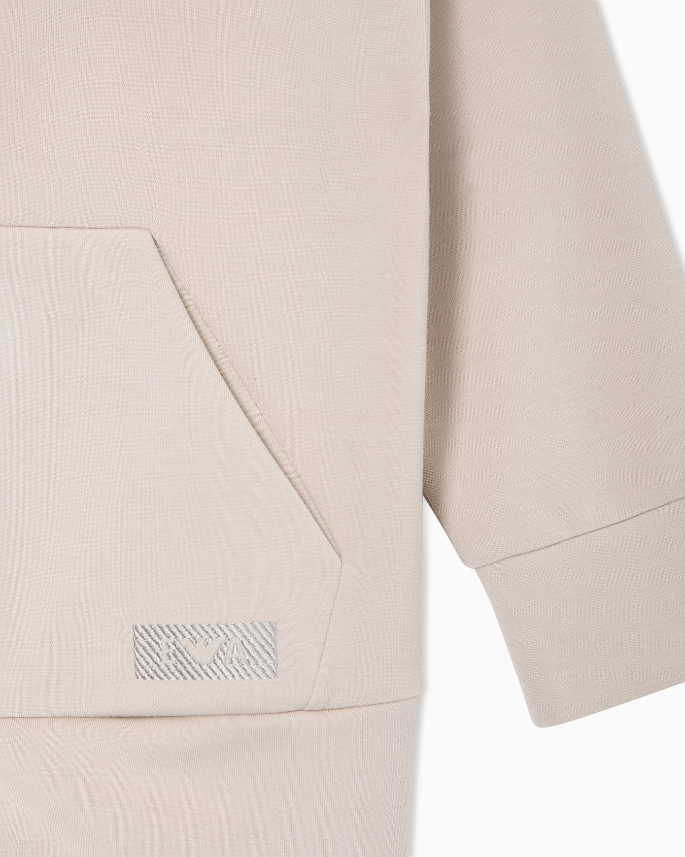 Double-jersey tracksuit with hooded zip-up sweatshirt Slide 1