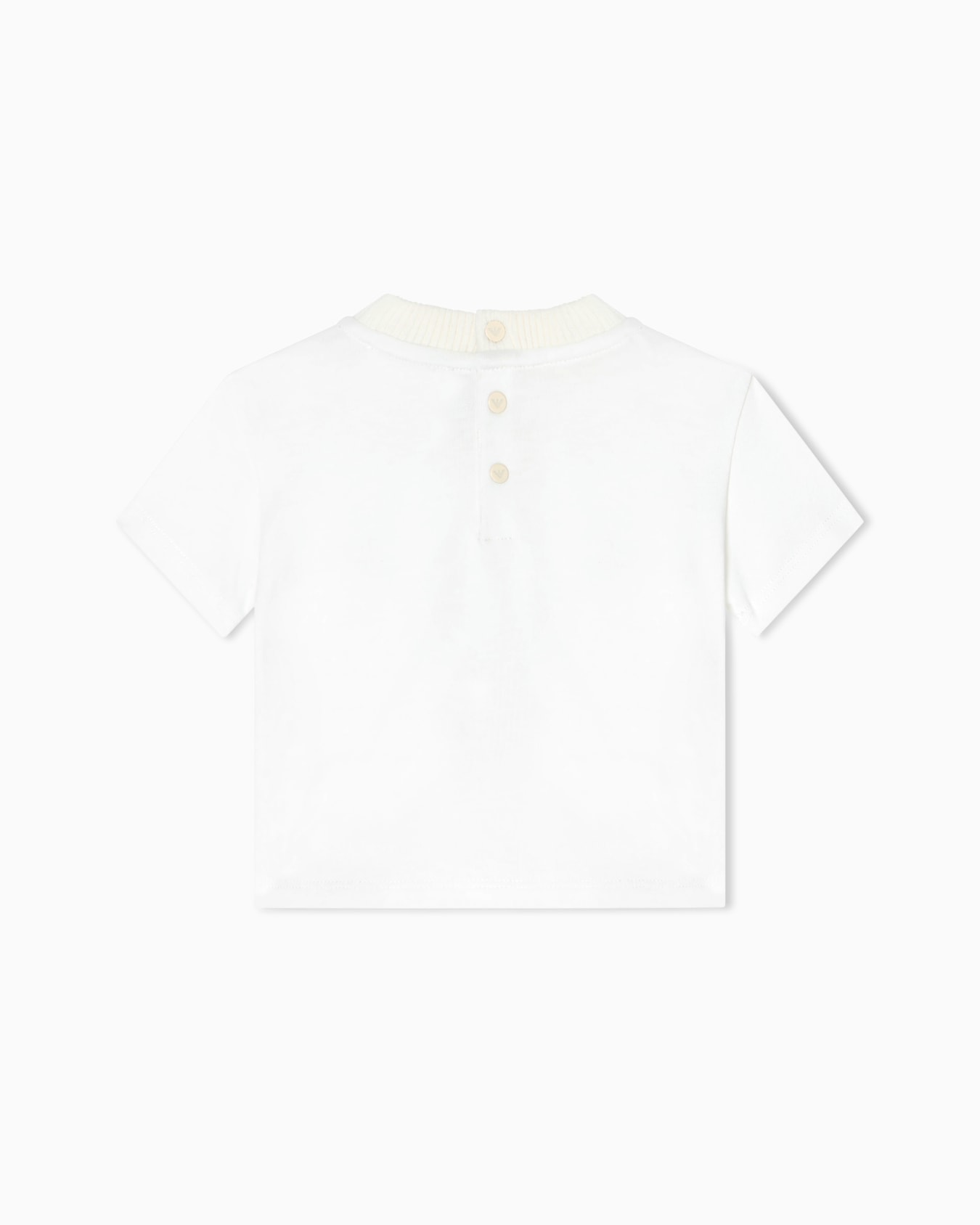 Jersey T-shirt with logo Slide 2