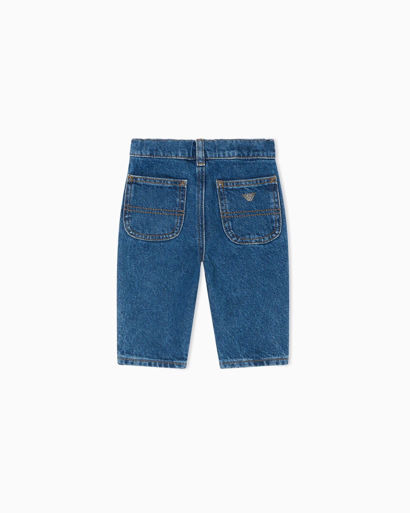 Denim jeans with an elasticated waist Slide 2