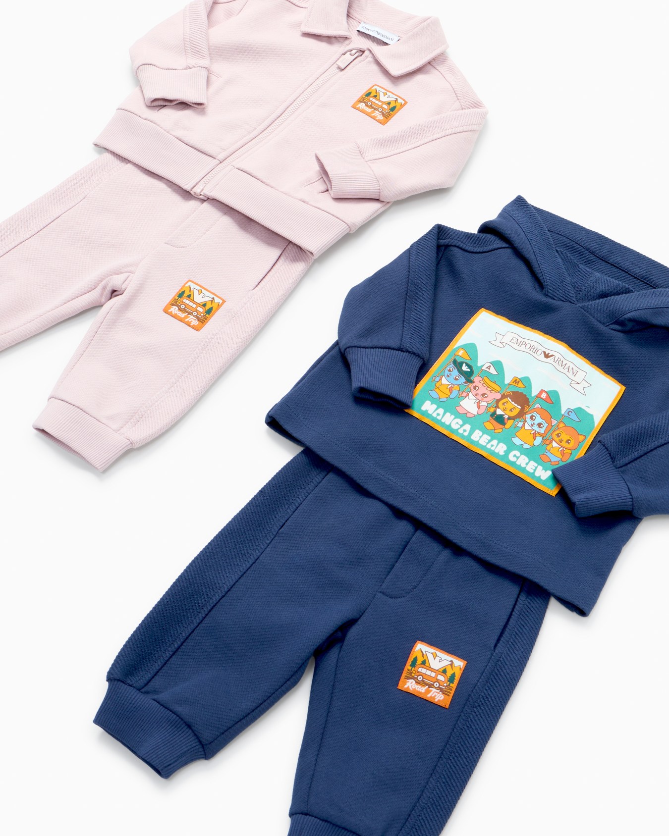 ASV Manga Bear Crew organic interlock jersey hooded sweatshirt Slide 3