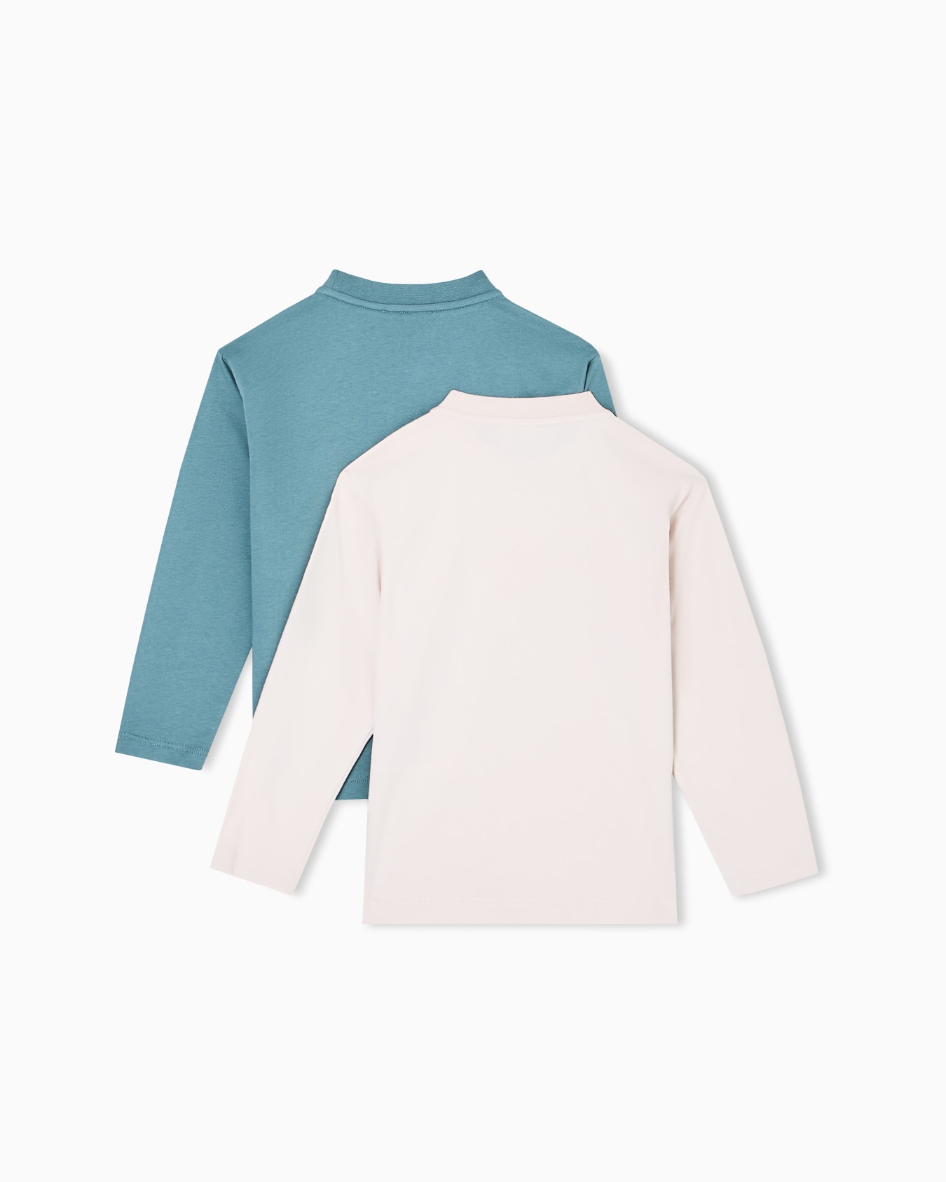 Two-pack of ASV long-sleeved comfort-fit jersey T-shirts Slide 2