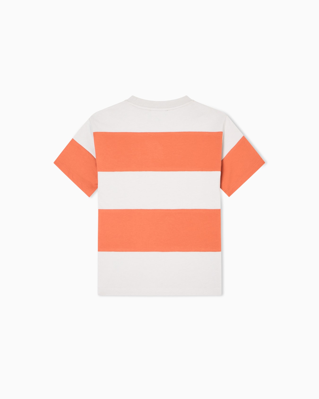 ASV oversized T-shirt in heavyweight jersey with a striped motif Slide 2