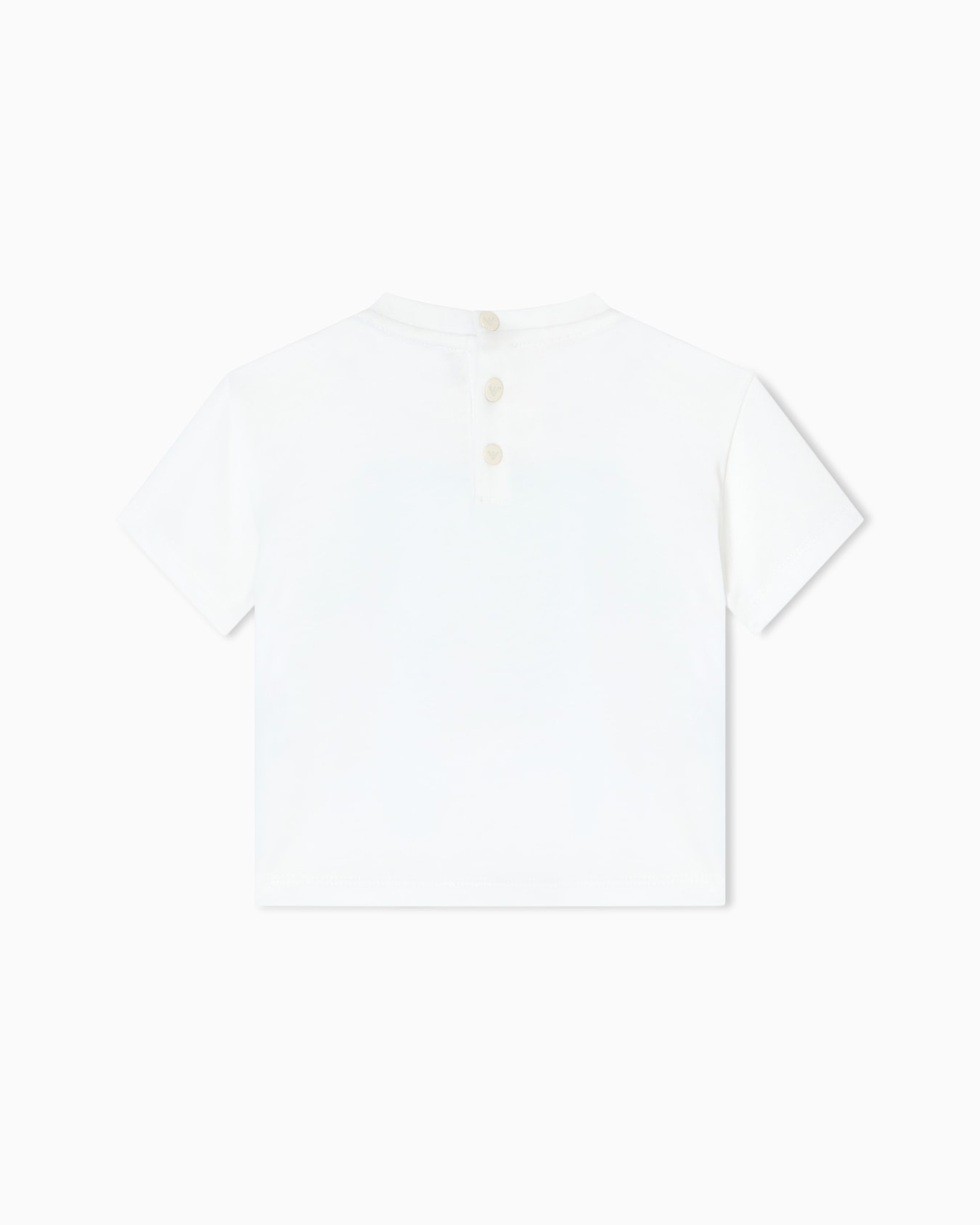 Comfort-fit jersey T-shirt with winter clouds print Slide 2
