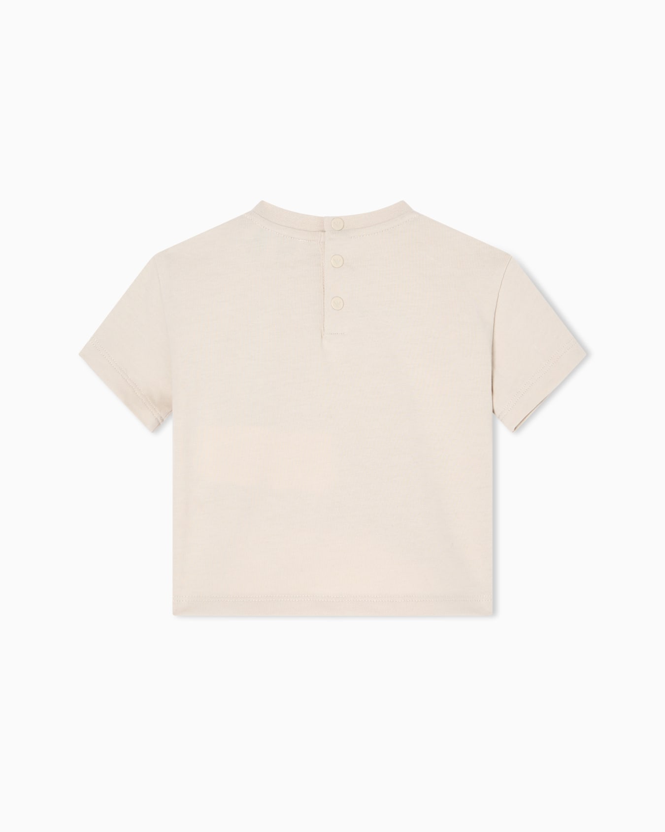 Comfort-fit jersey T-shirt with winter clouds print Slide 2