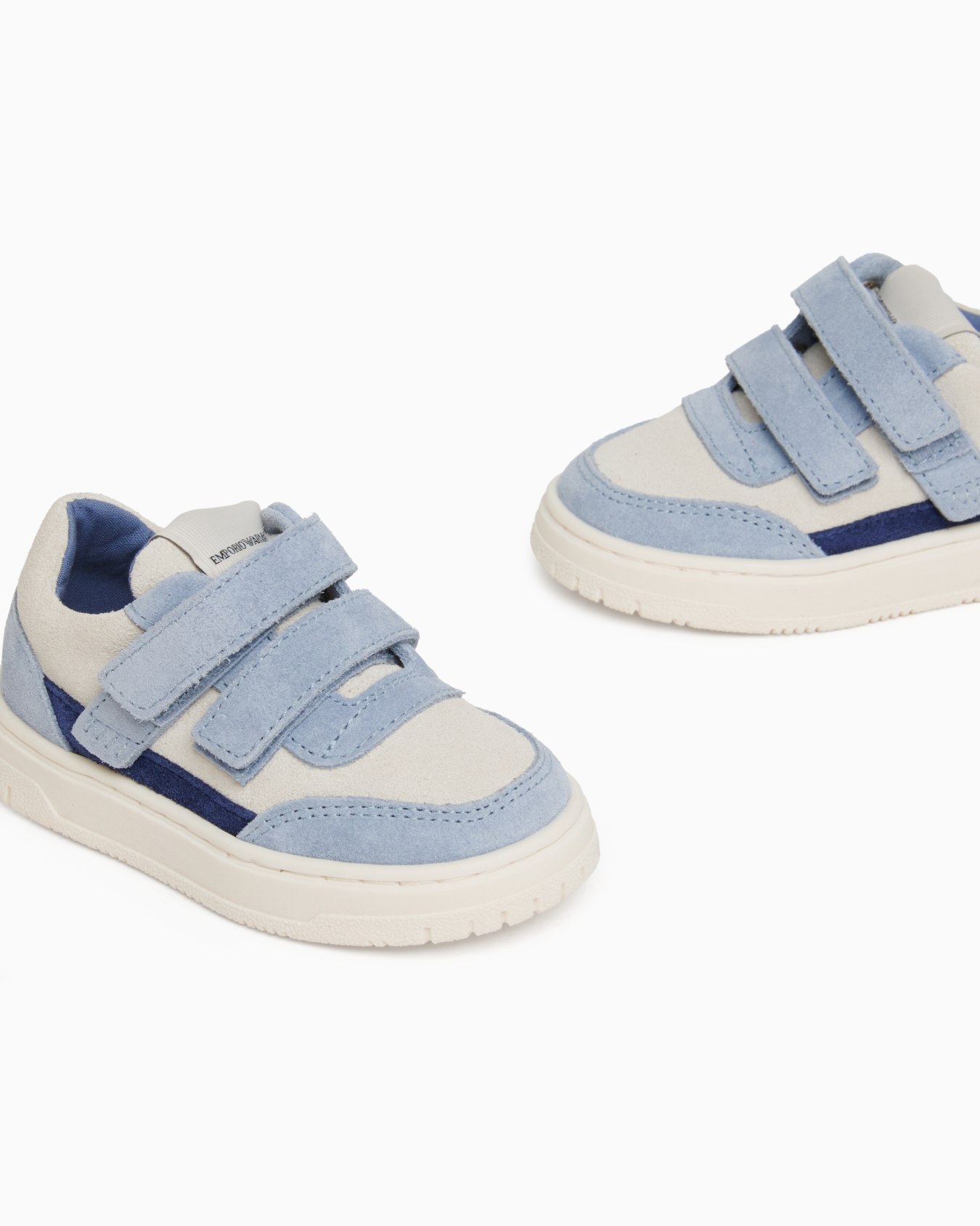 Suede sneakers with strap 슬라이드 4