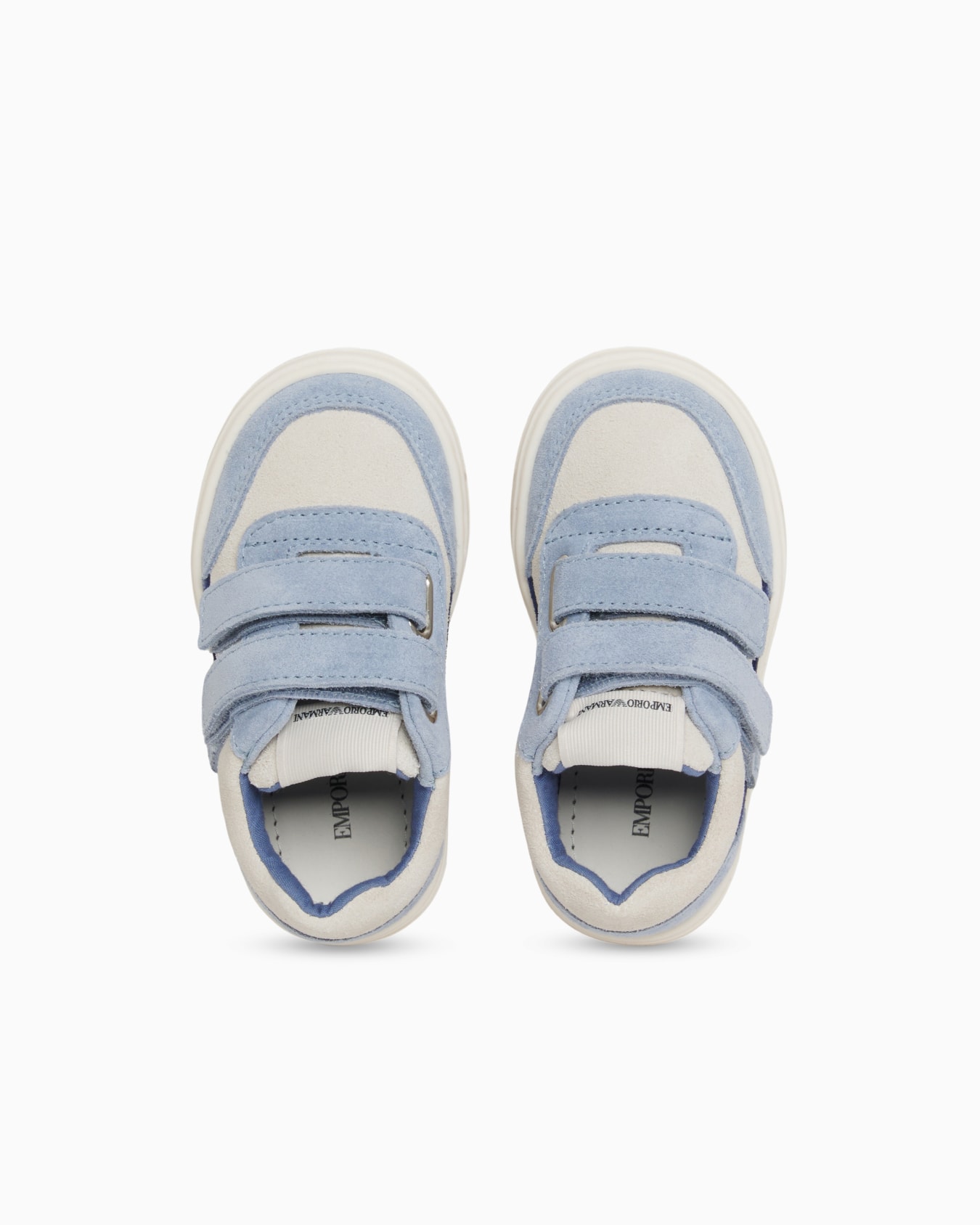 Suede sneakers with strap 슬라이드 2