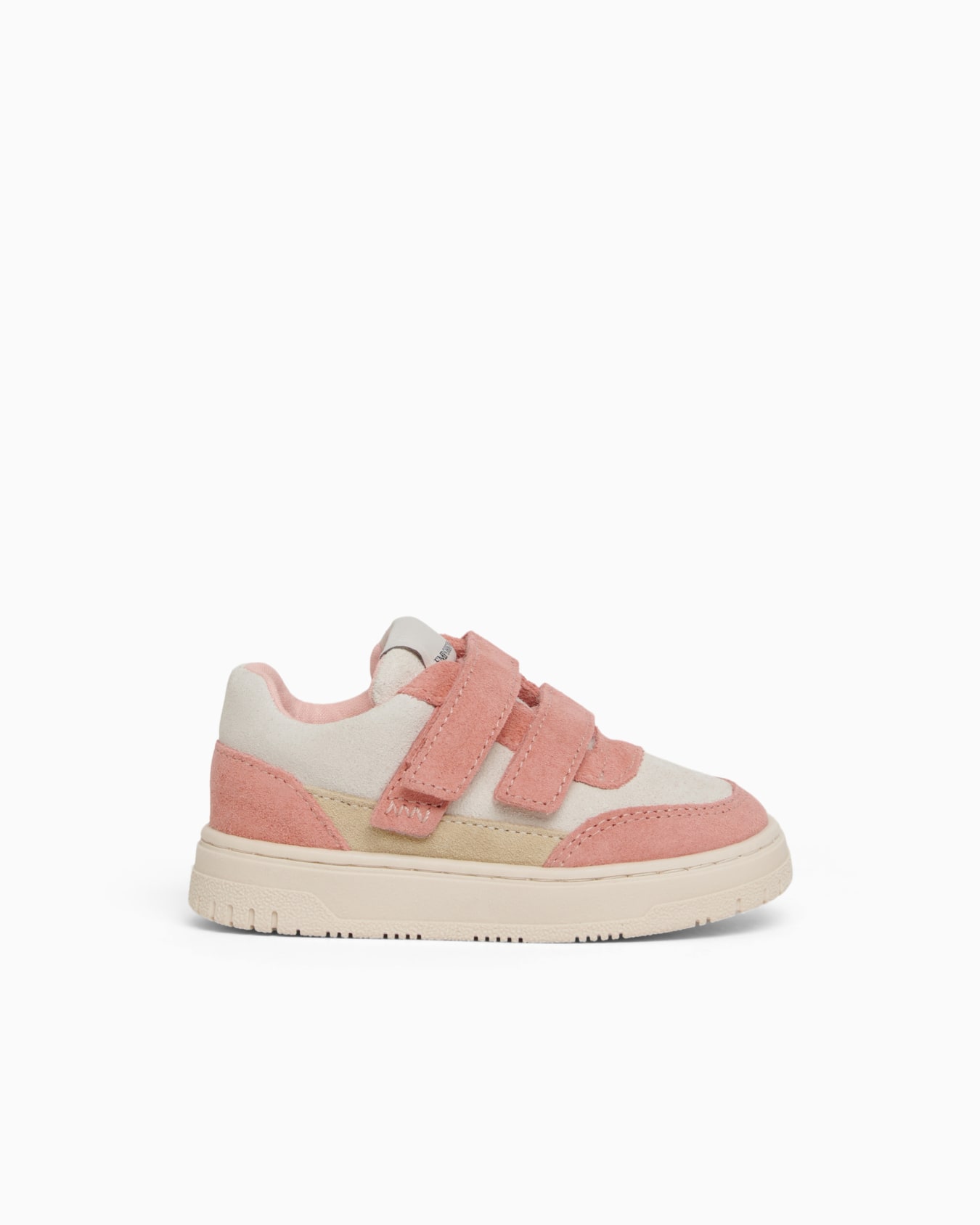 Suede sneakers with strap Diapositive 0