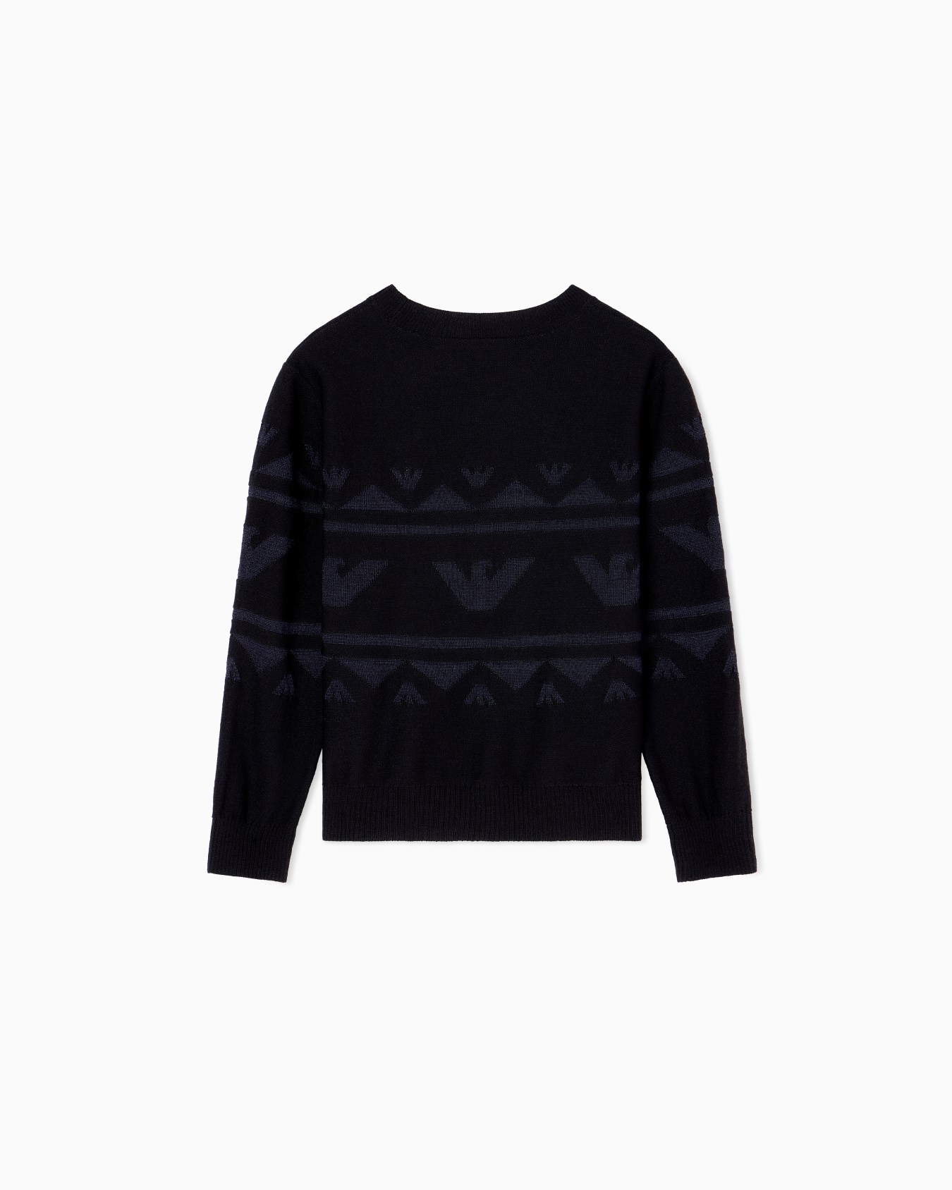 ASV jumper in a viscose and virgin wool blend Slide 2