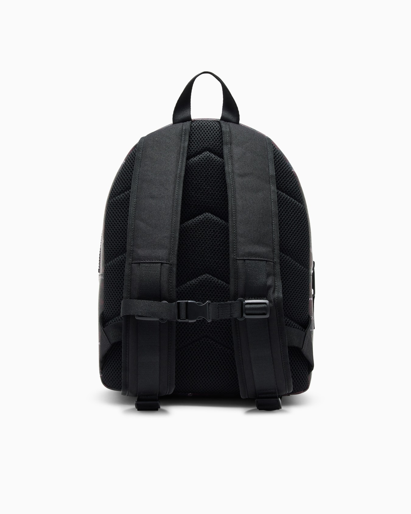 Backpack with an all-over eagle pattern and front zip pocket Slide 2