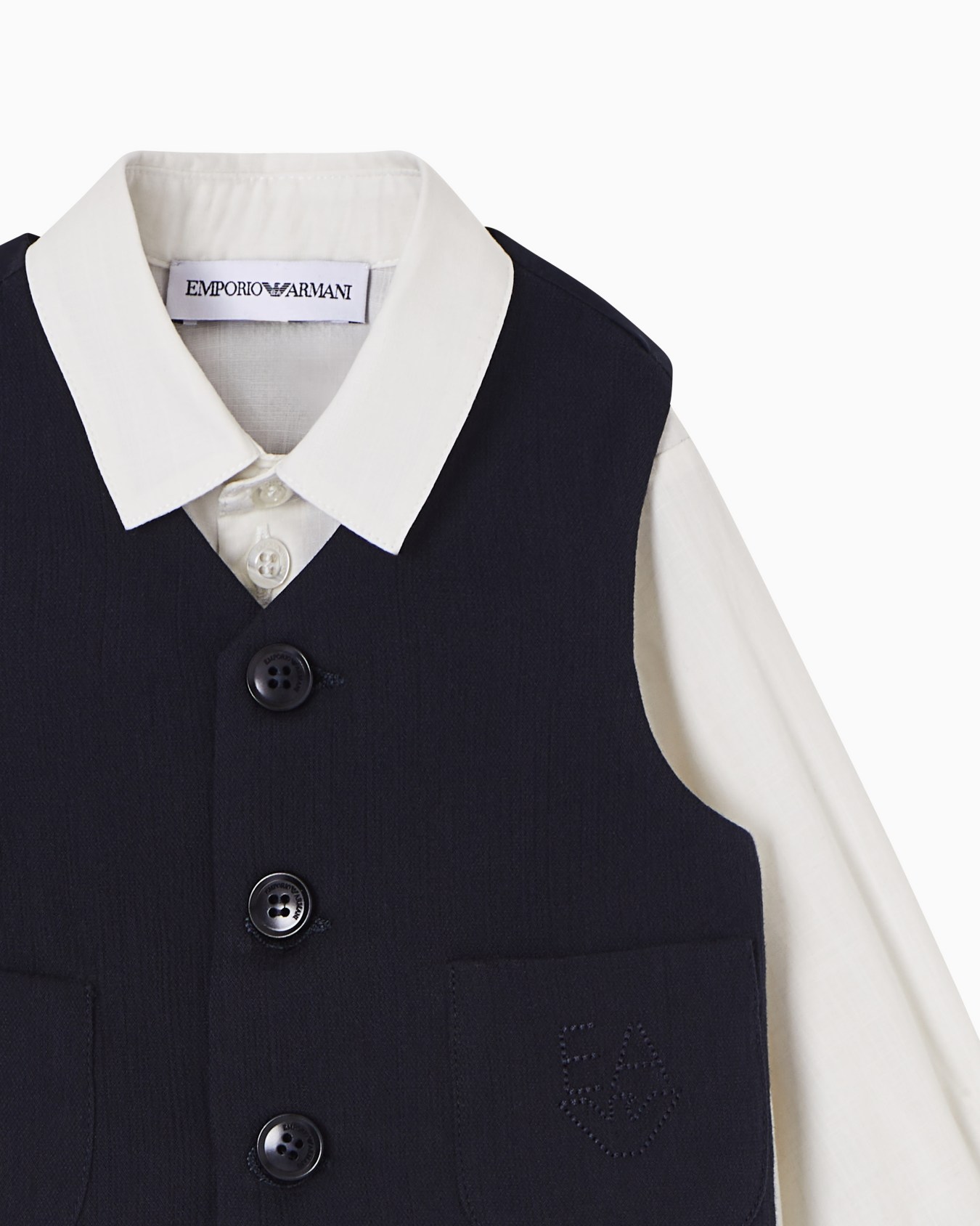 Shirt, waistcoat and trousers set Slide 1